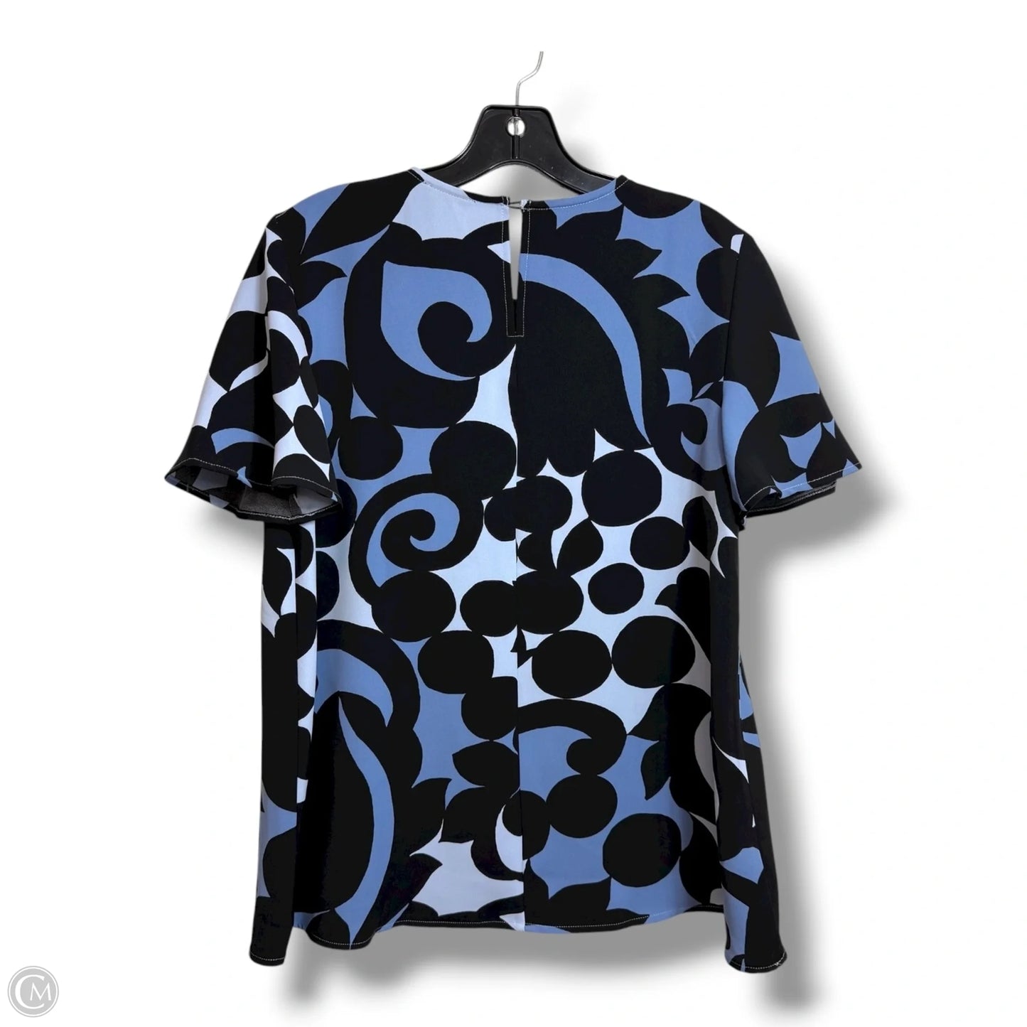 Top Short Sleeve By Ann Taylor In Blue, Size: Xs