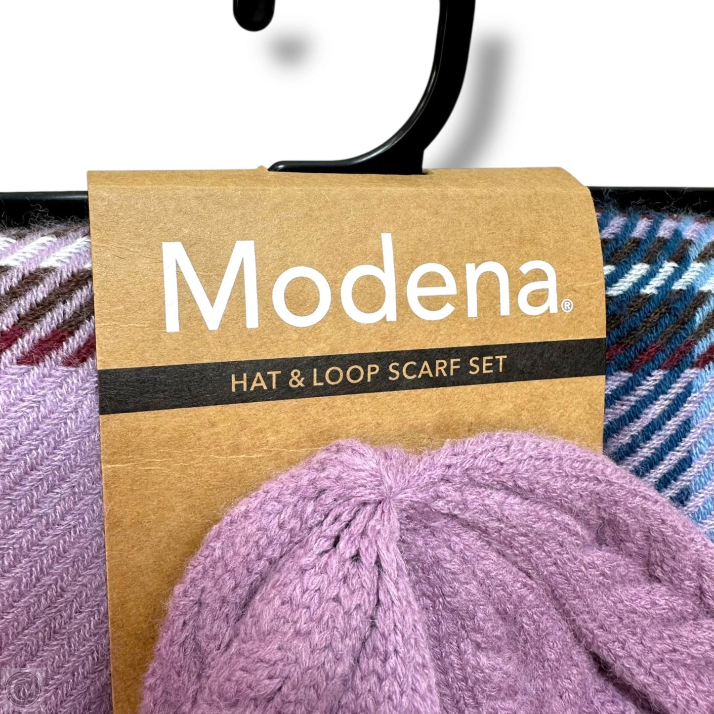 Hat Beanie & loop scarf set By Modena