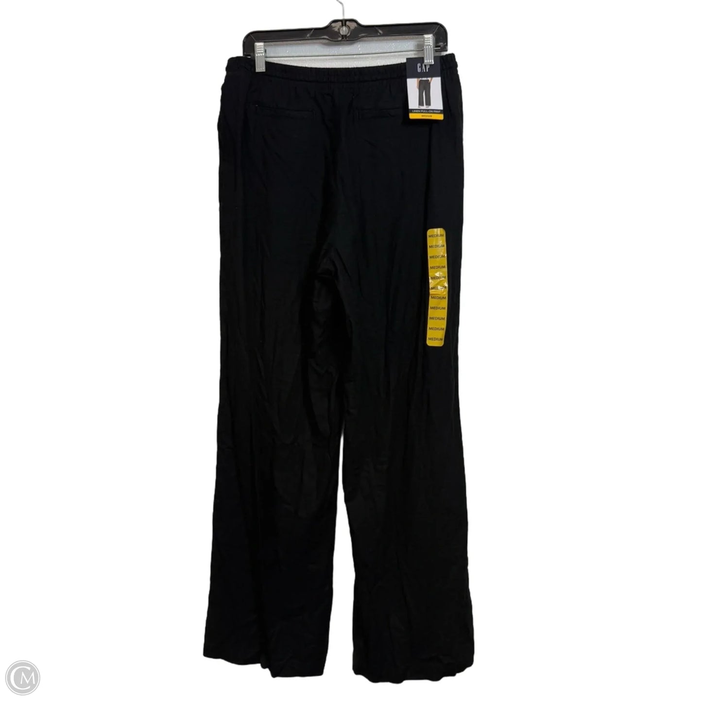 Pants Linen By Gap In Black, Size: M