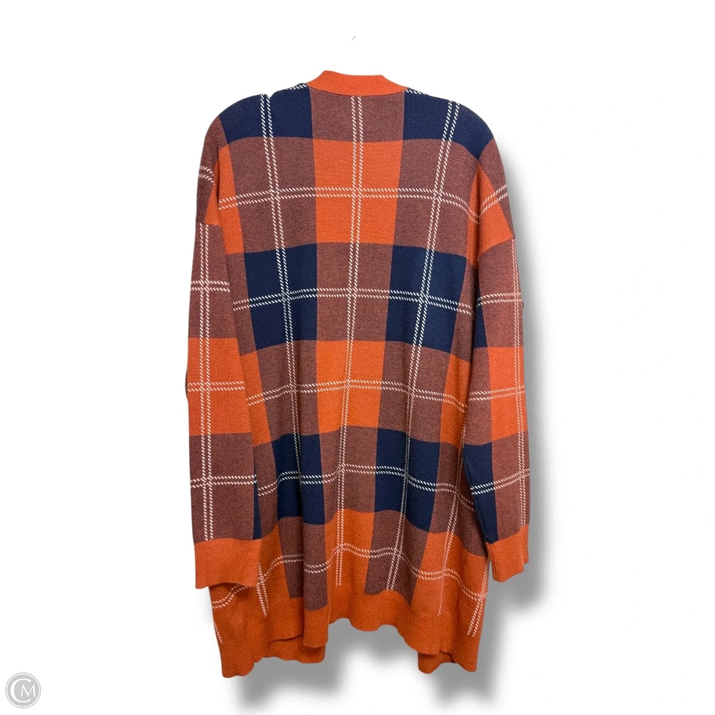 Cardigan By Rachel Zoe In Plaid Pattern, Size: Xl