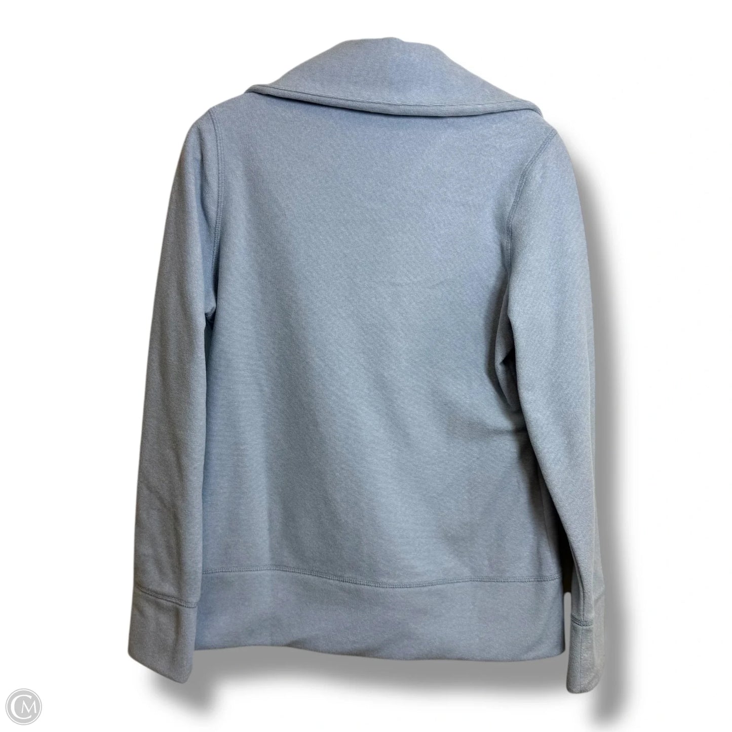 Athletic Jacket By Adidas In Blue, Size: S