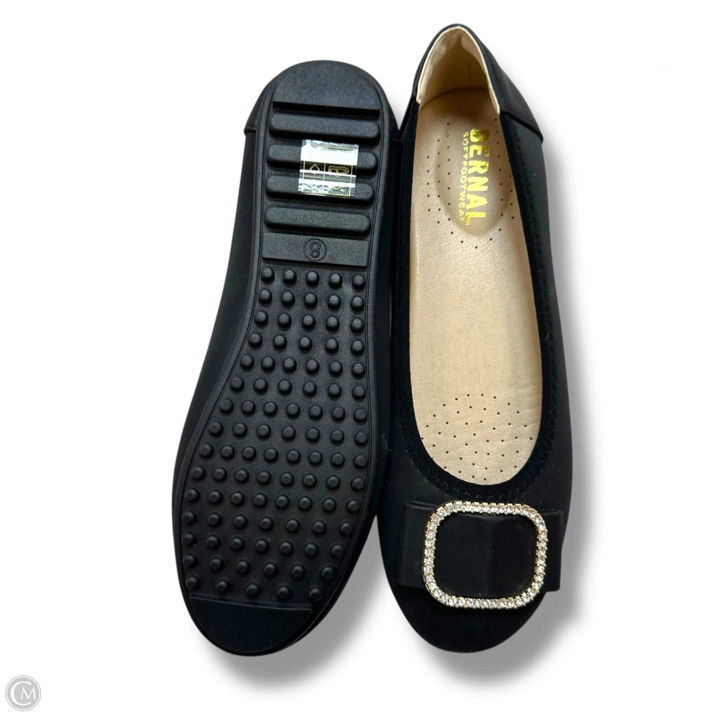 Shoes Flats By Bernal In Black, Size: 8