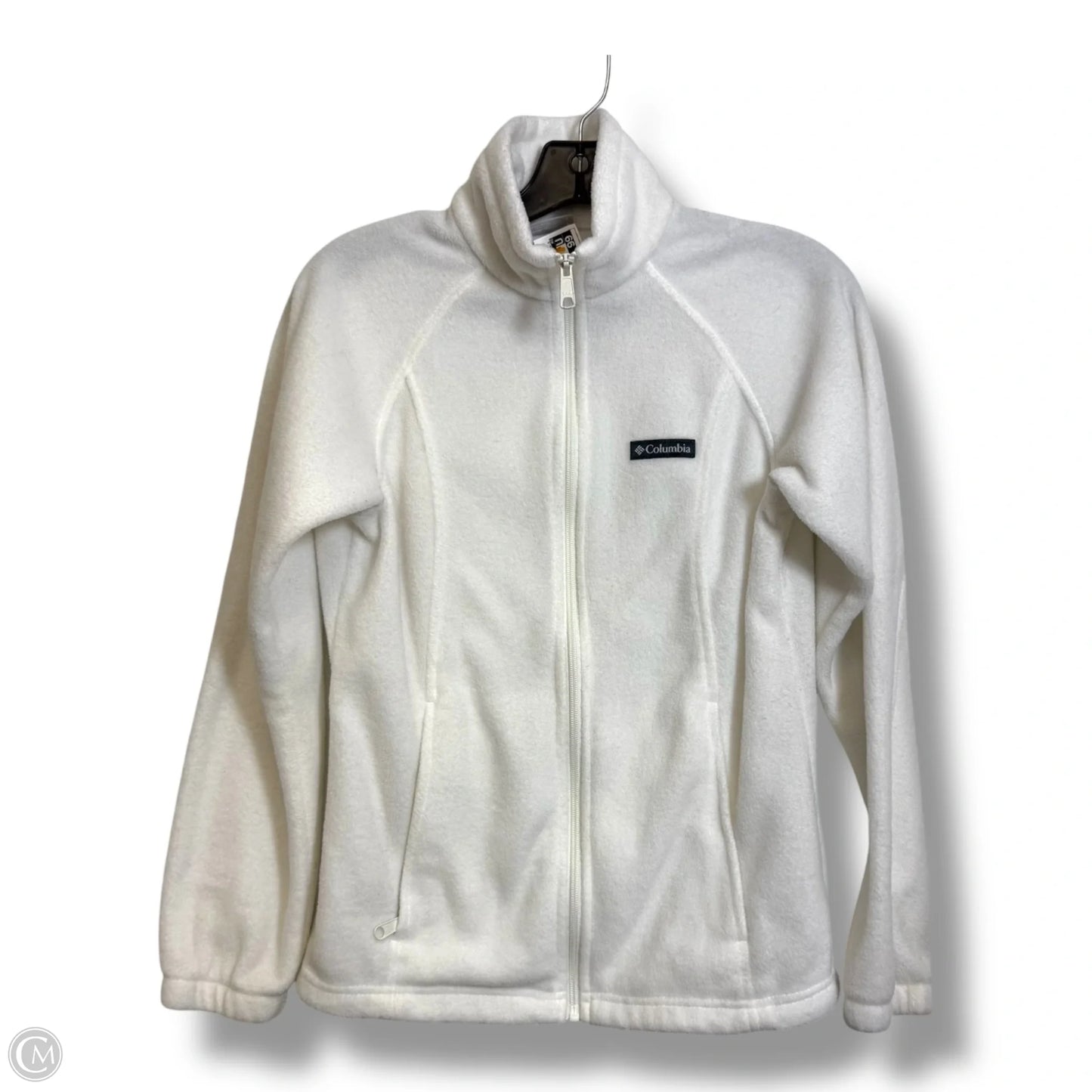 Jacket Fleece By Columbia In White, Size: S