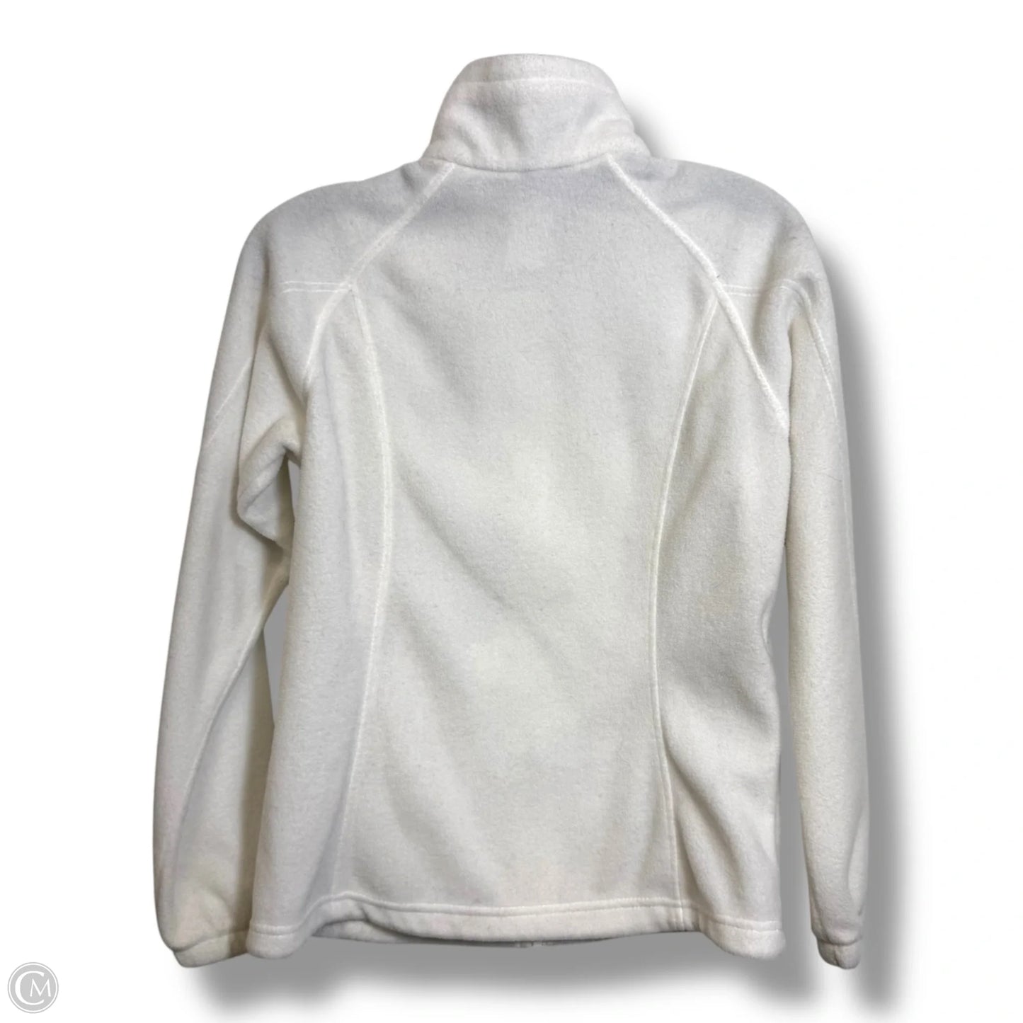 Jacket Fleece By Columbia In White, Size: S