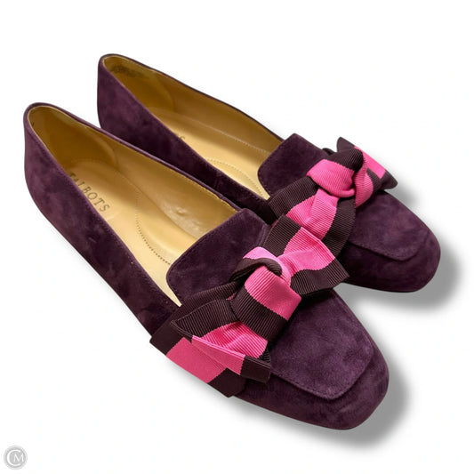 Shoes Flats By Talbots In Maroon, Size: 8.5