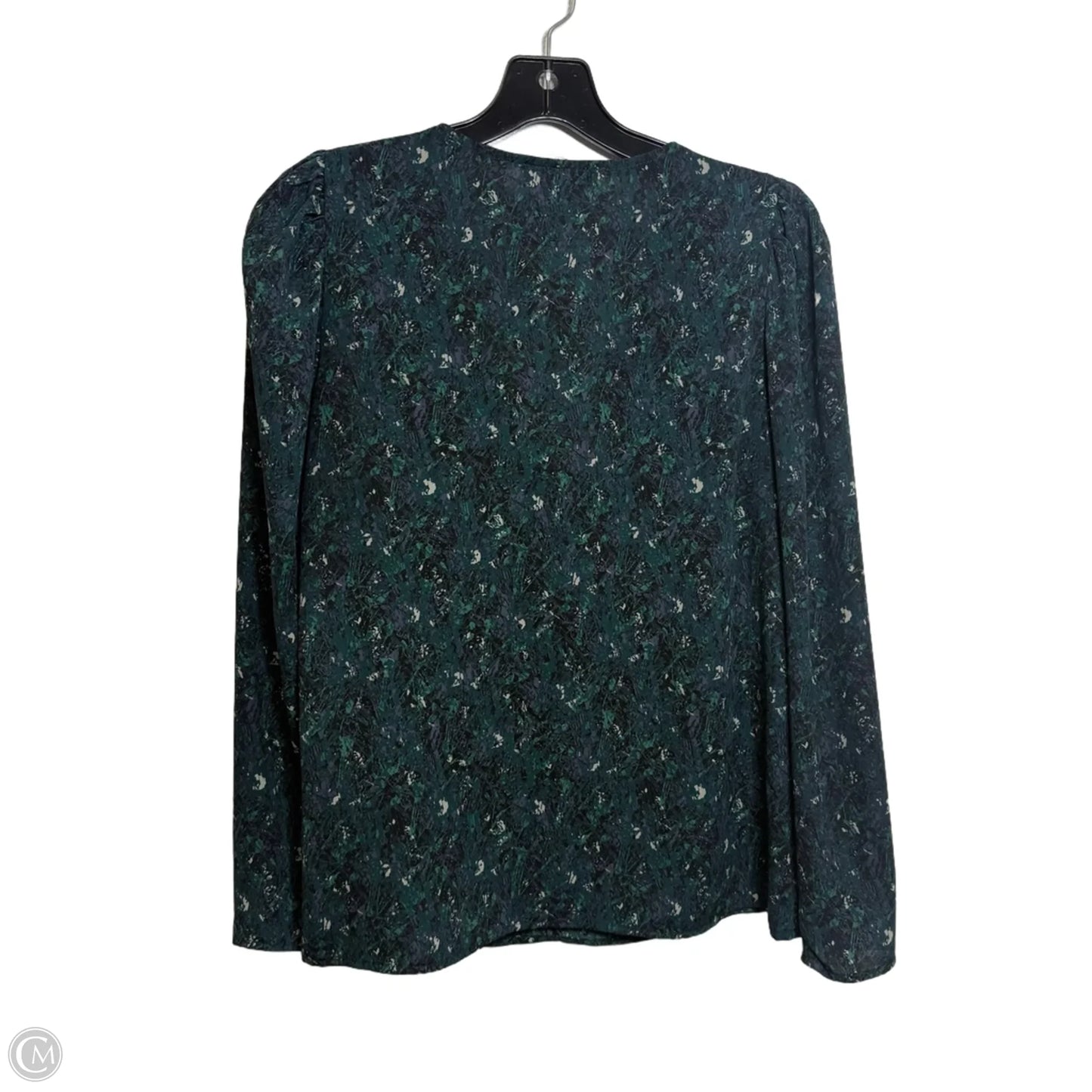 Blouse Long Sleeve By Allison Joy In Multi-colored, Size: Xs