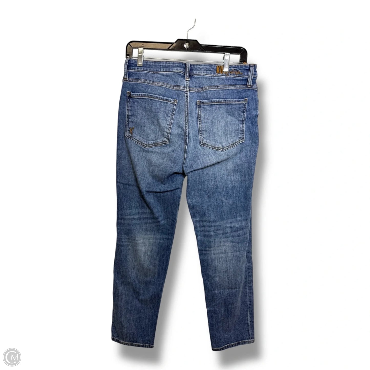 Jeans Straight By Kut In Blue Denim, Size: 6