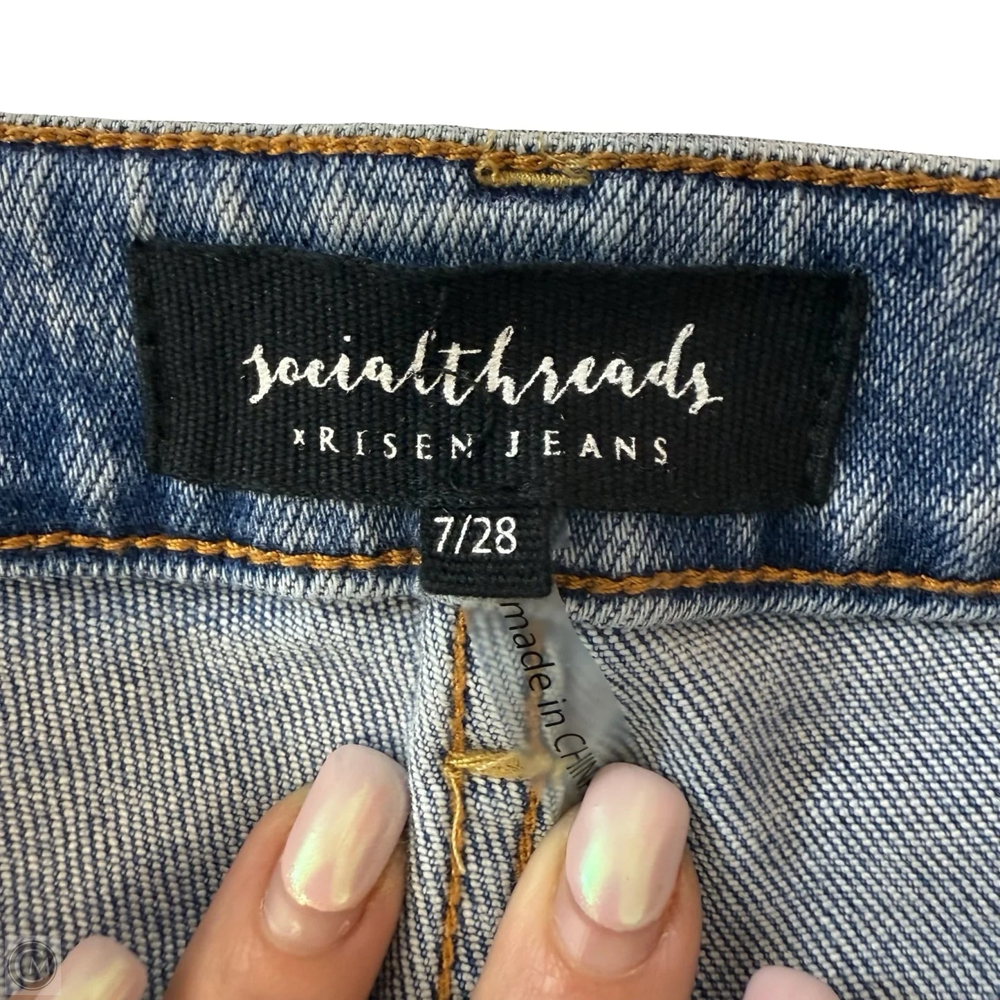 Jeans Boot Cut By Risen In Blue Denim, Size: 6