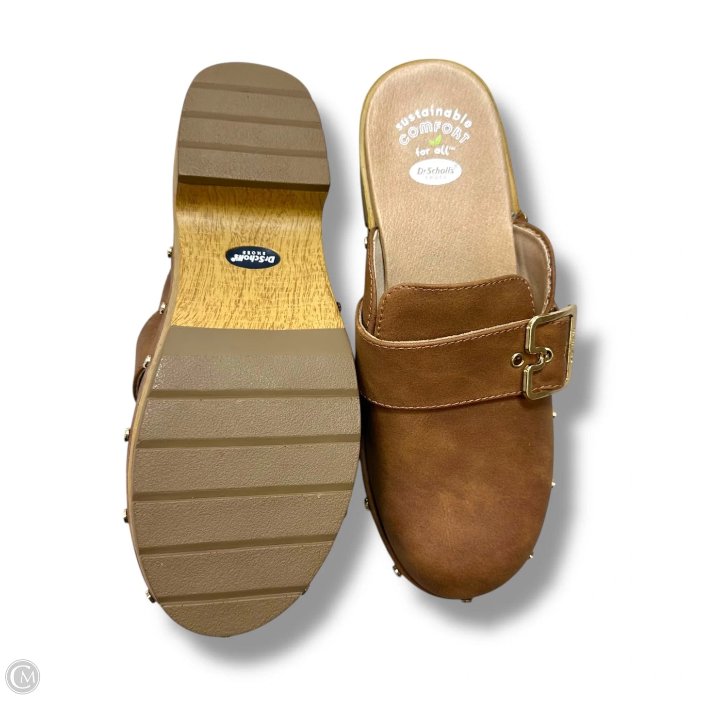Shoes Heels Block By Dr Scholls In Tan, Size: 6.5