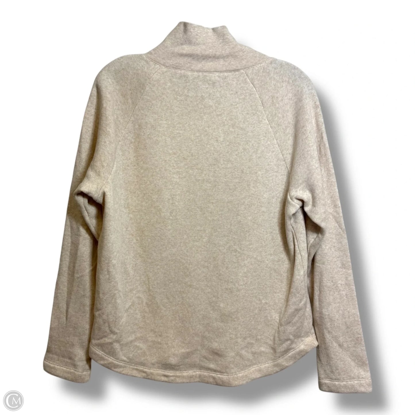 Sweatshirt Collar By J. Crew In Cream, Size: M