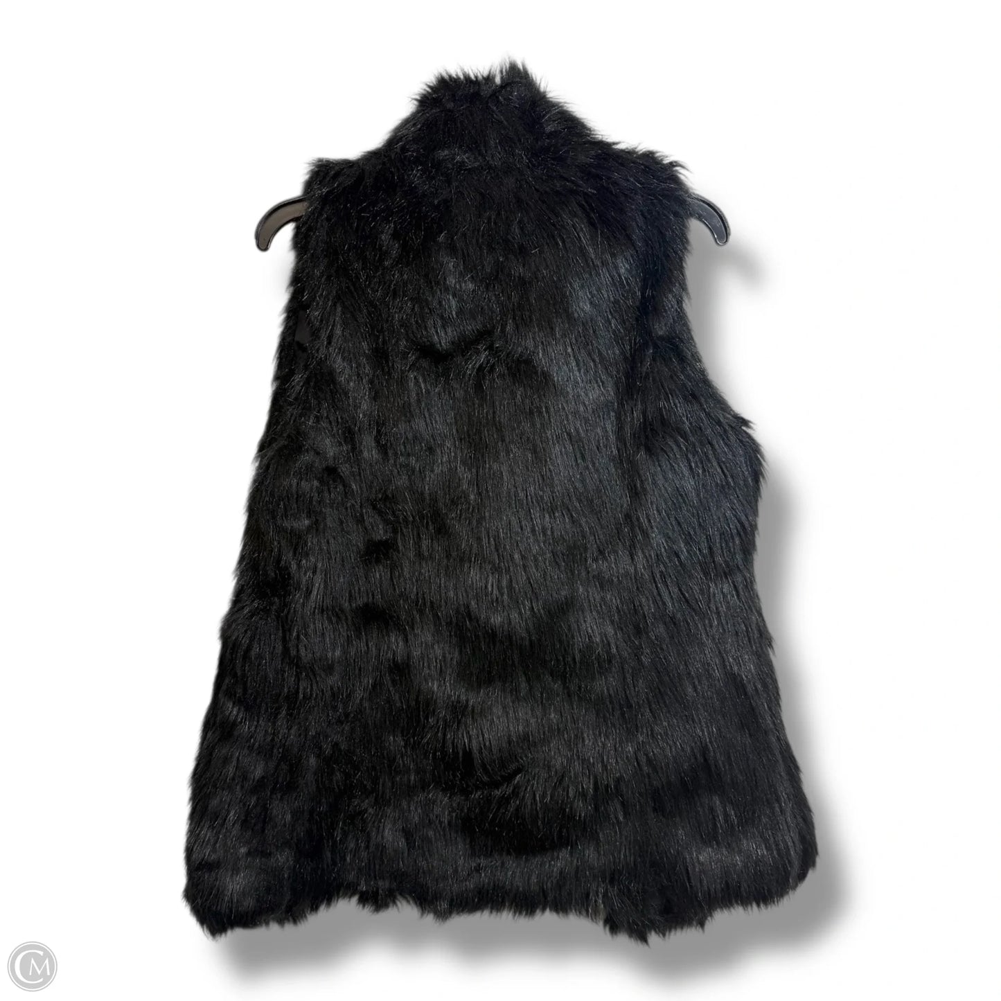 Vest Faux Fur & Sherpa By Me Jane In Black, Size: M