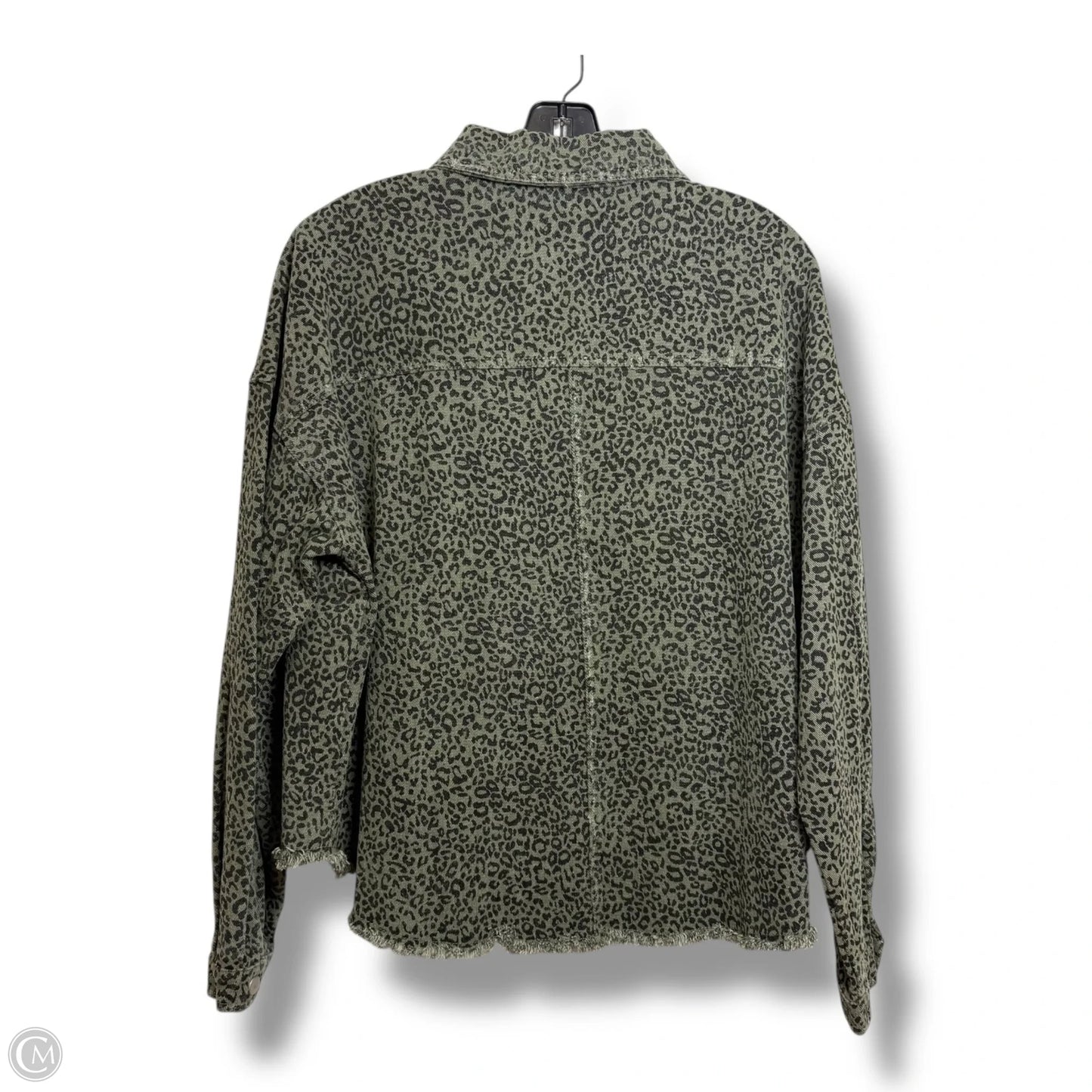 Jacket Shirt By Mittoshop In Animal Print, Size: S