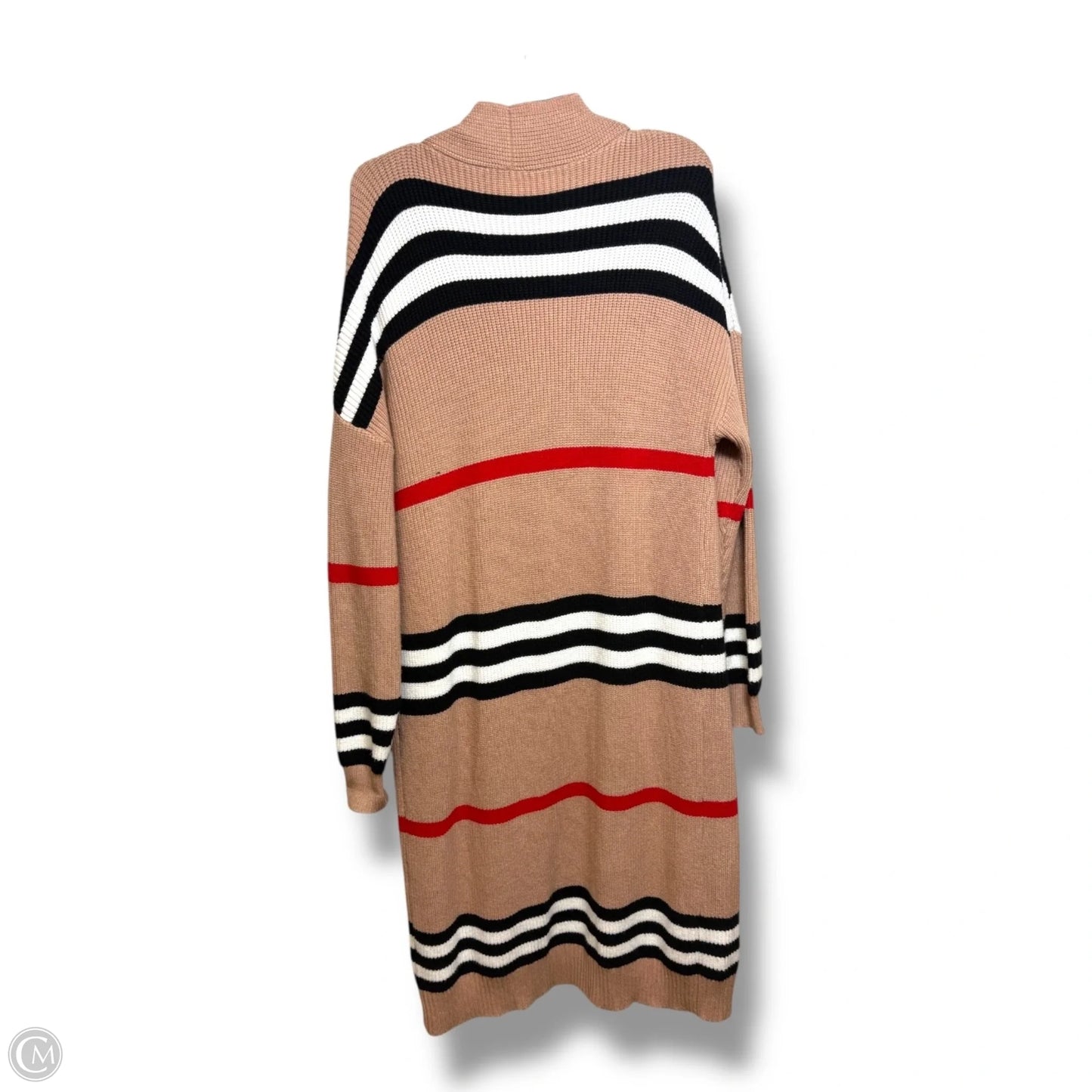 Cardigan By Clothes Mentor In Striped Pattern, Size: S