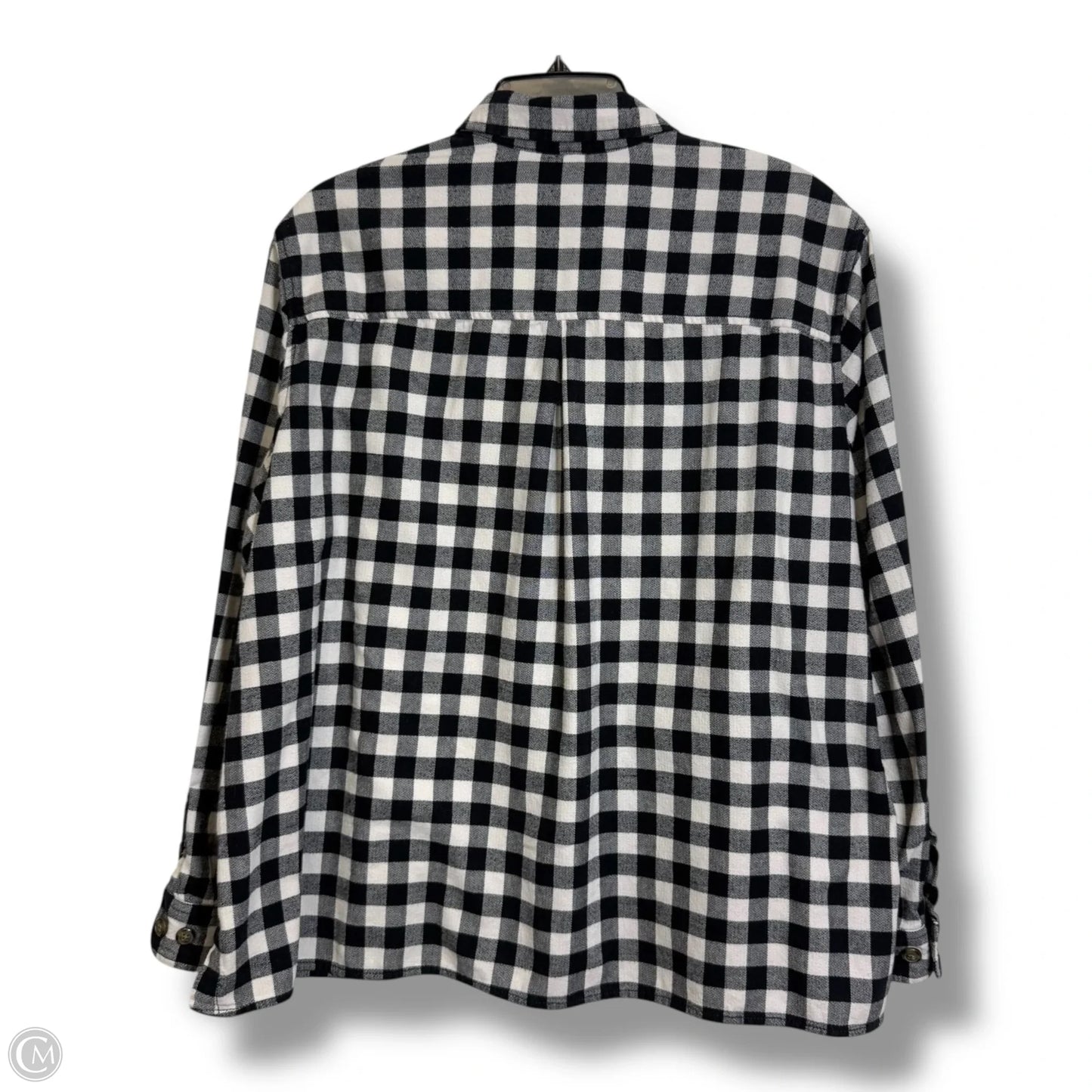 Top Long Sleeve By Carhartt In Plaid Pattern, Size: Xxl