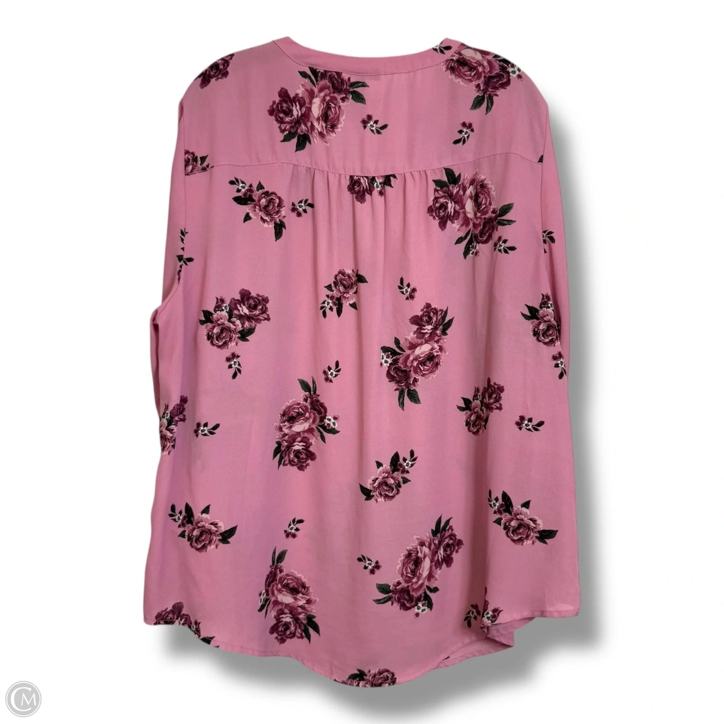 Top Long Sleeve By Torrid In Floral Print, Size: 2x