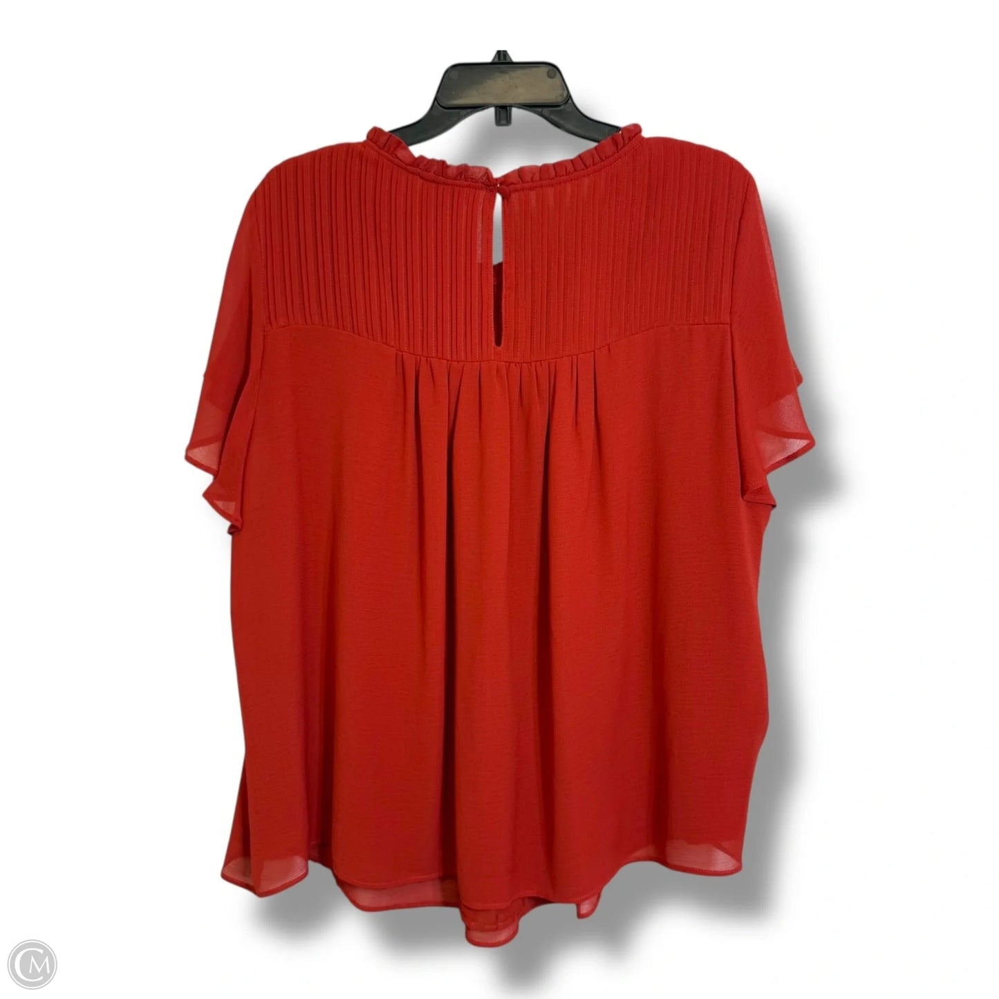 Top Short Sleeve By Torrid In Bronze, Size: 2x