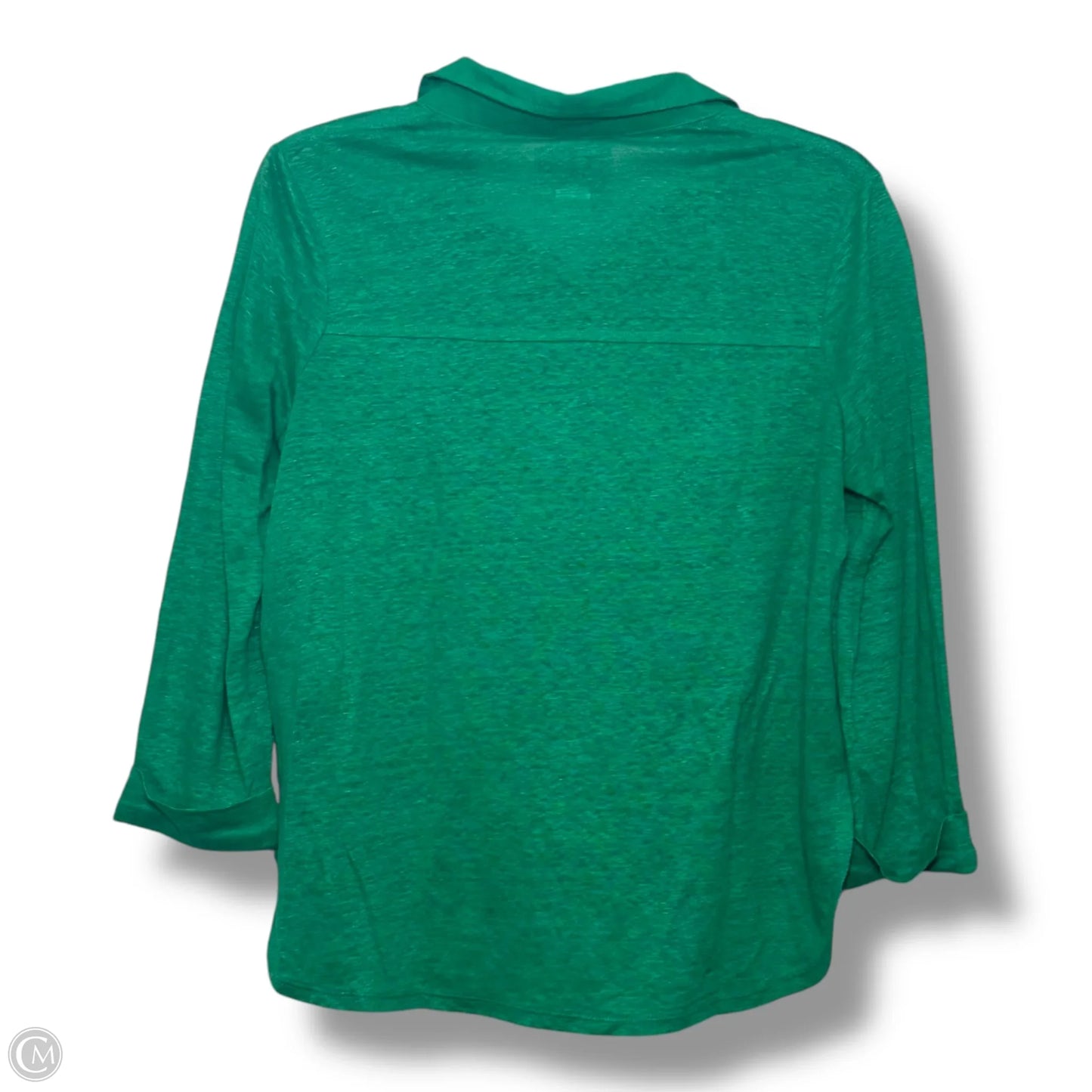 Top Long Sleeve By Clothes Mentor In Green, Size: S