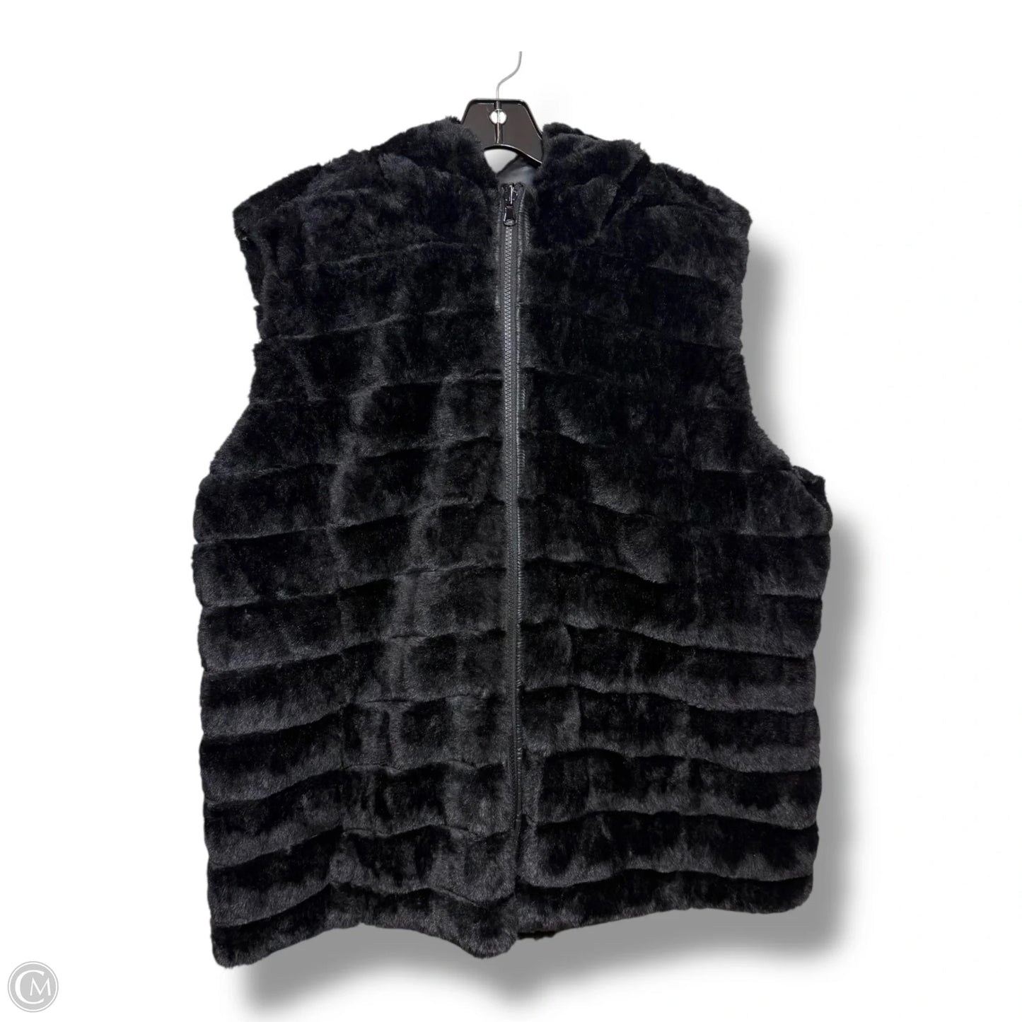 REVERSIBLE Vest Puffer & Quilted By New York And Co In Black, Size: Xxl