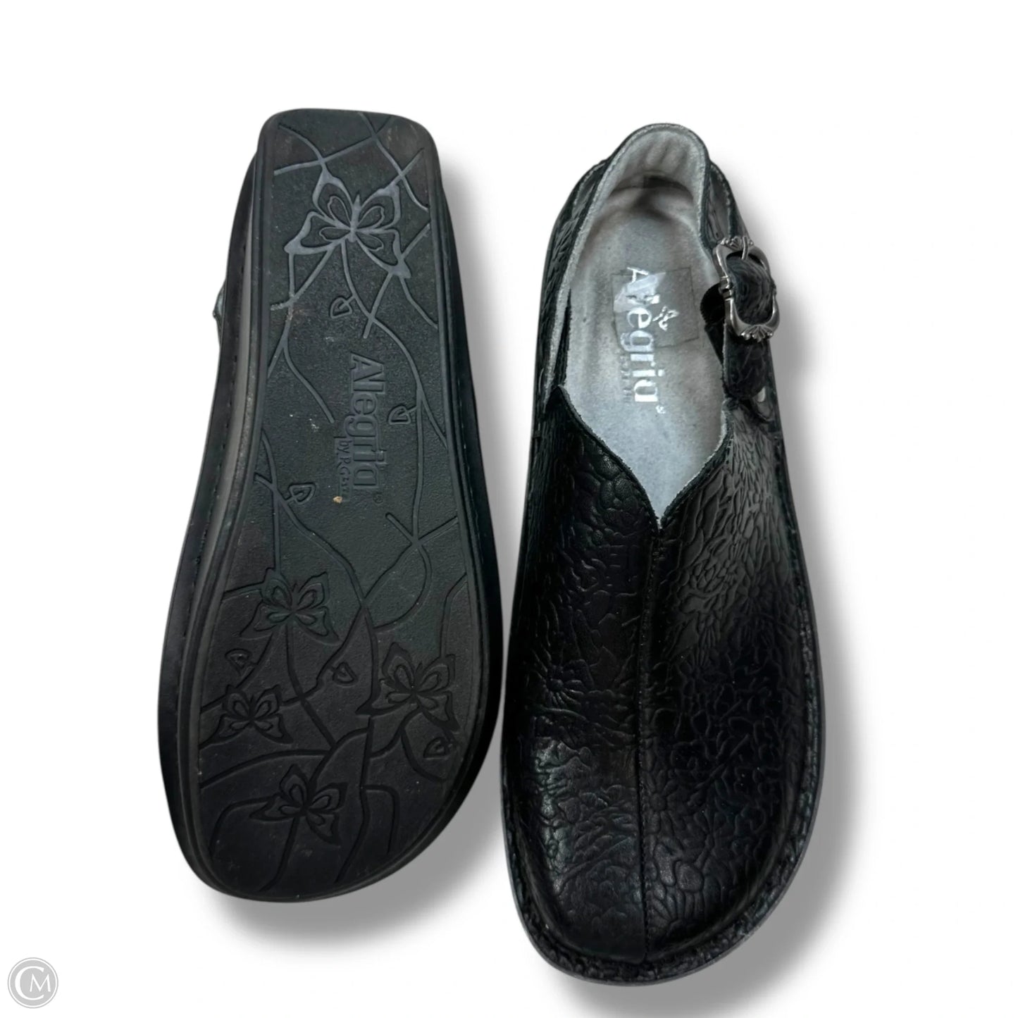 Shoes Flats By Alegria In Black, Size: 9