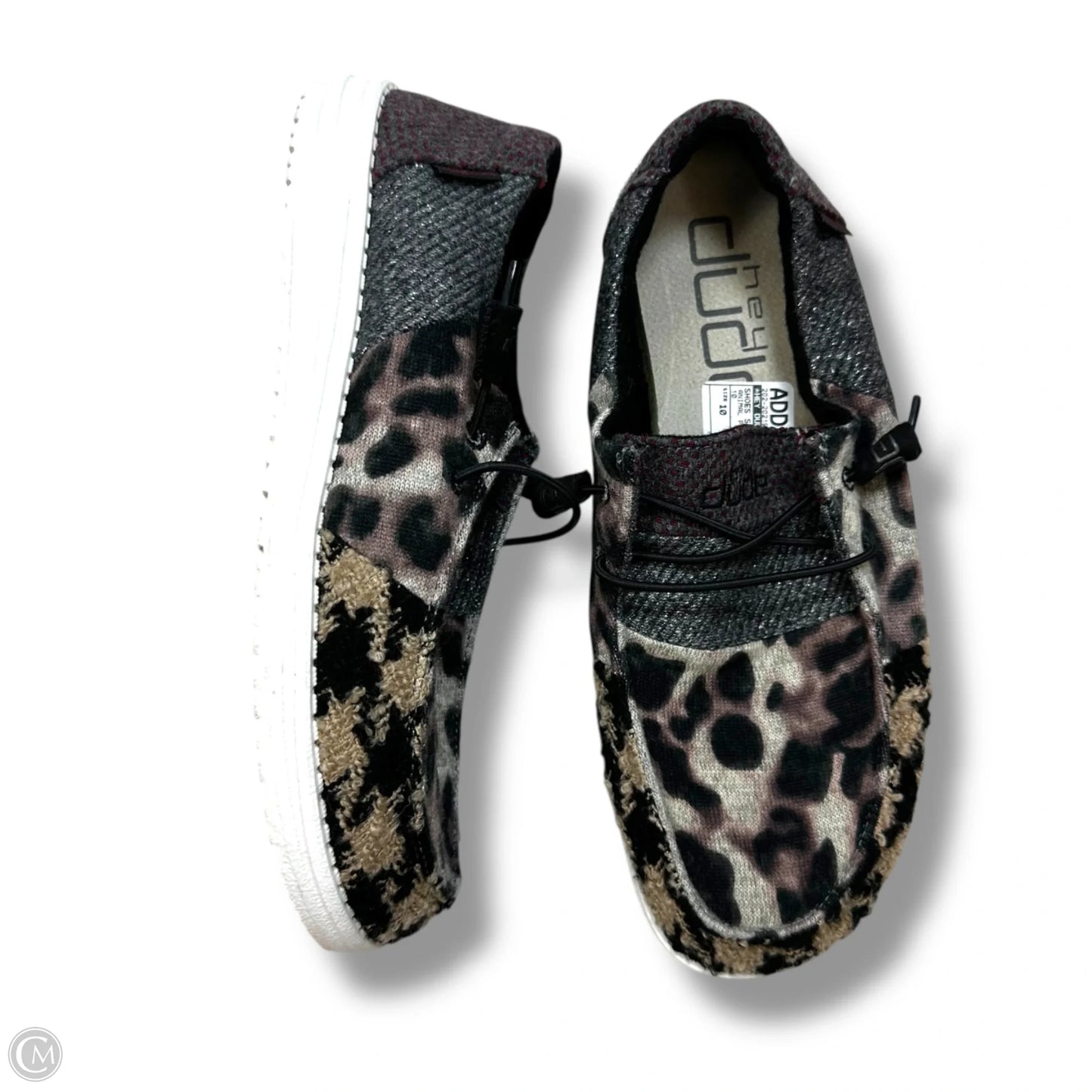 Shoes Sneakers By Hey Dude In Animal Print, Size: 10