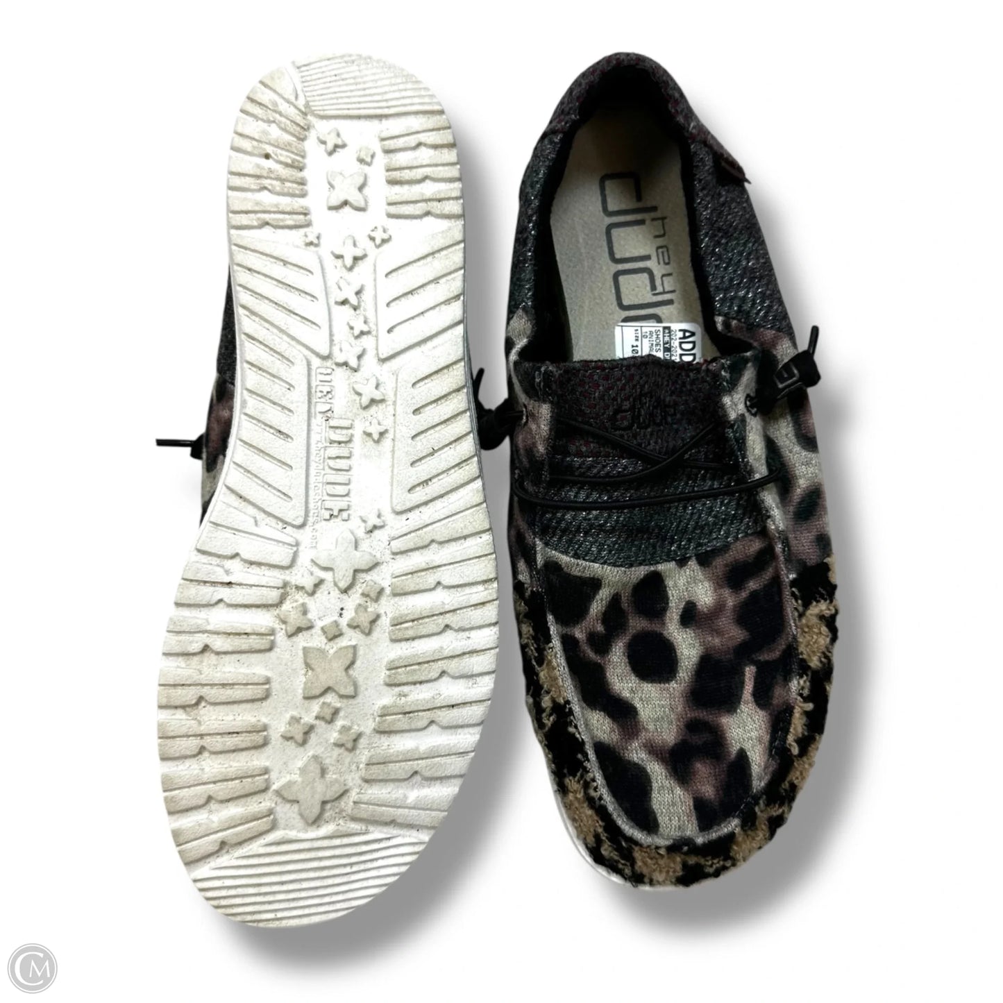 Shoes Sneakers By Hey Dude In Animal Print, Size: 10