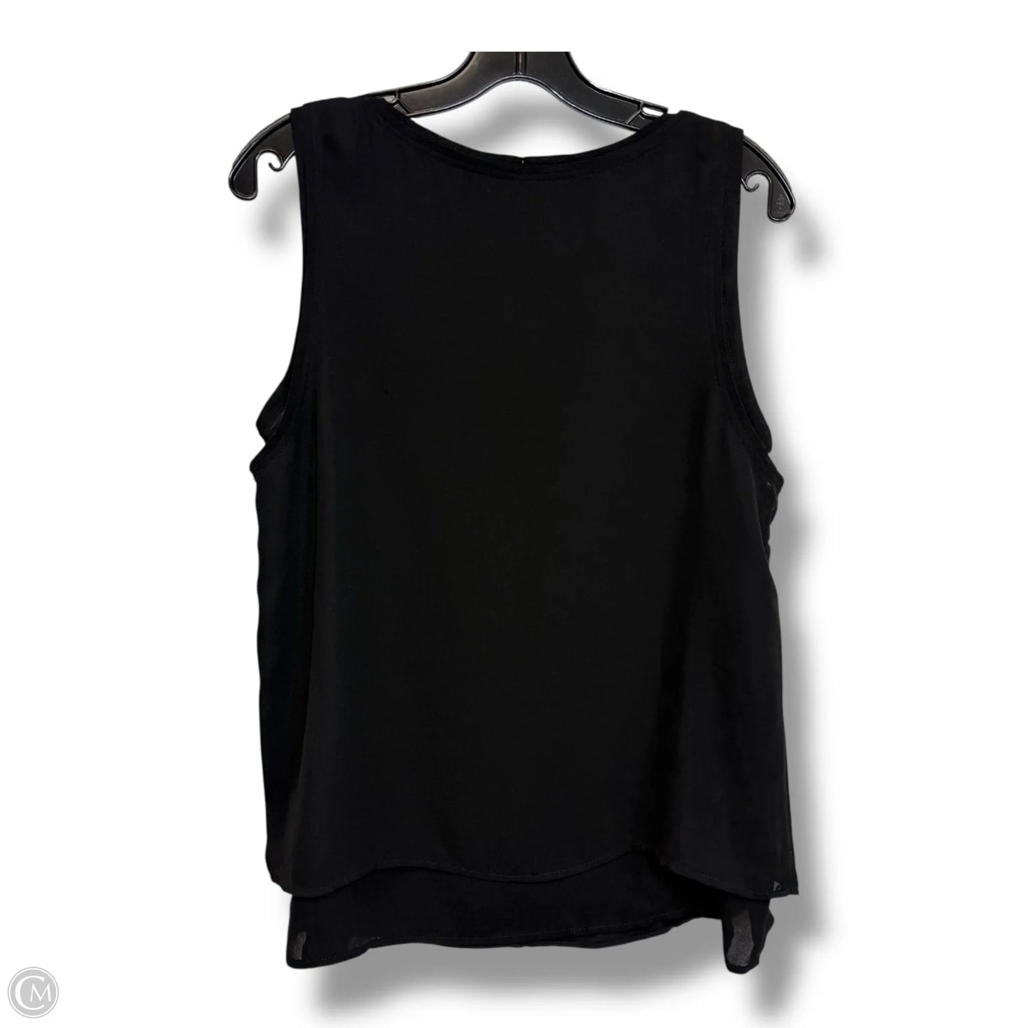 Top Sleeveless Basic By Ann Taylor In Black, Size: M