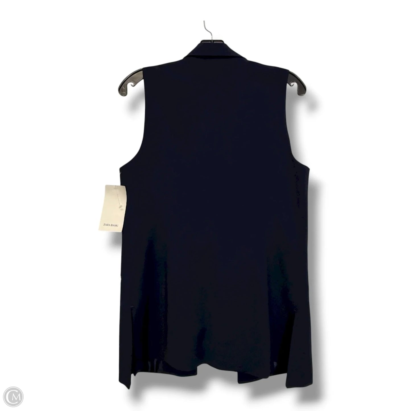 Vest Other By Zara Basic In Navy, Size: M