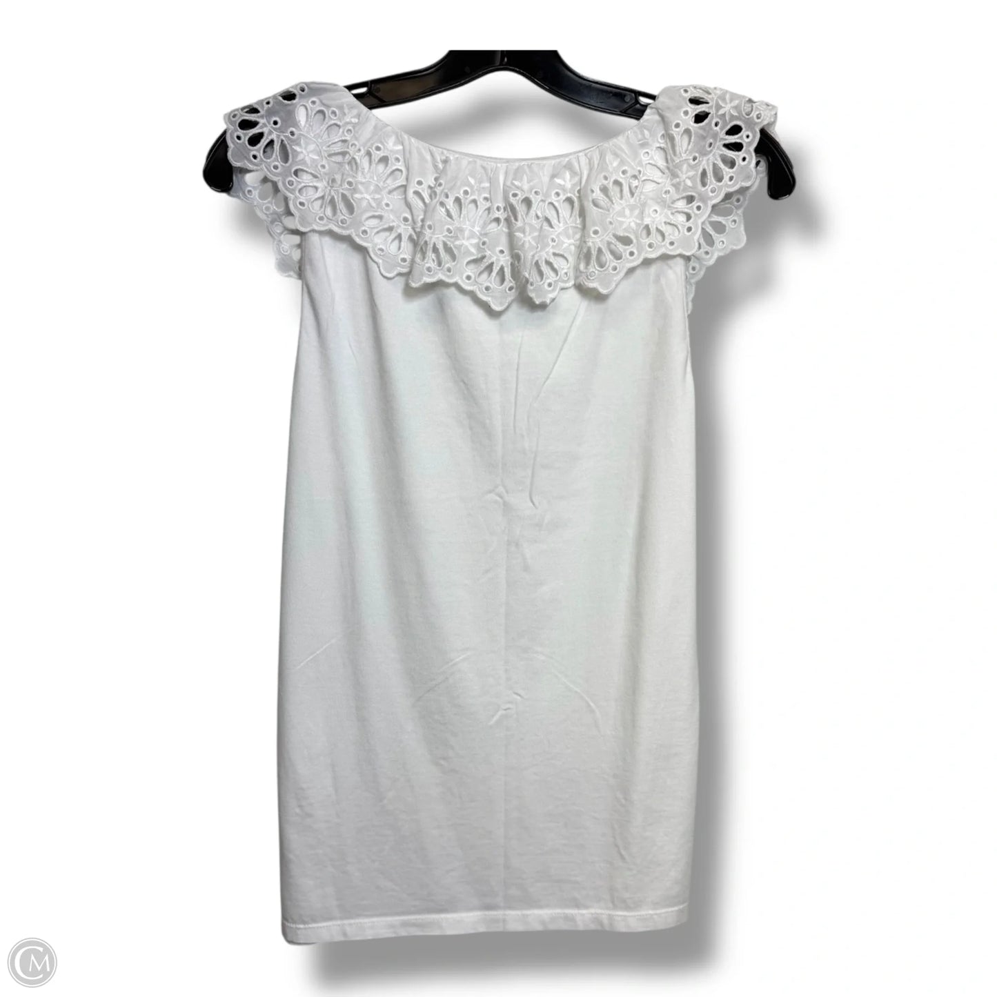 Top Sleeveless Basic By Talbots In White, Size: M