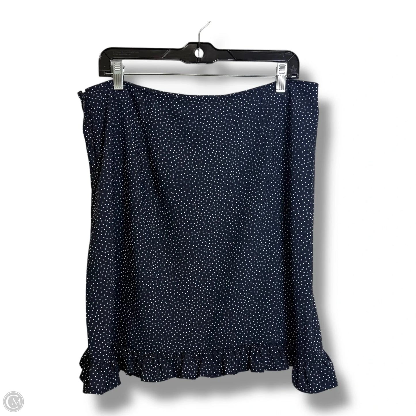 Skirt Mini & Short By Loft In Polkadot Pattern, Size: 14