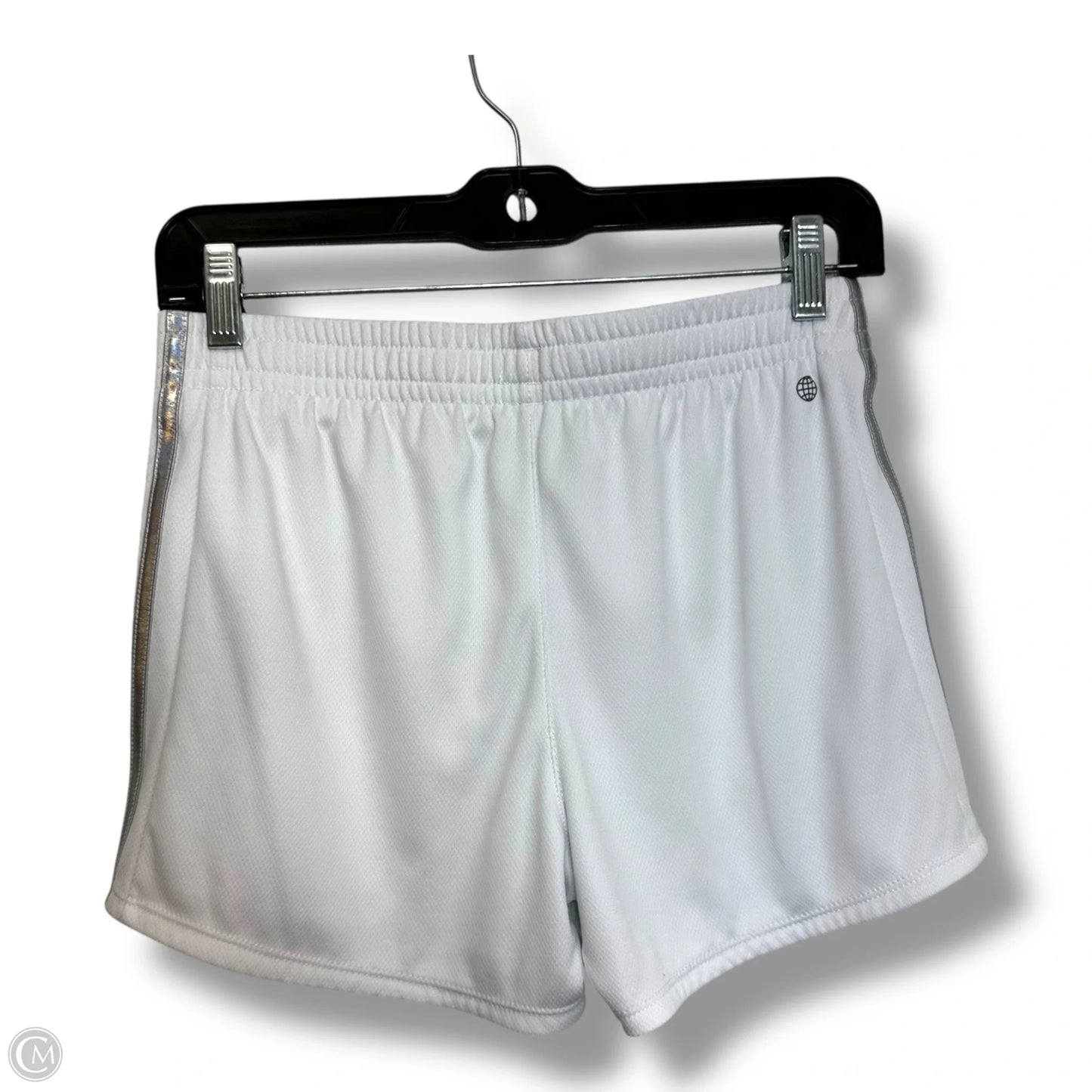 Athletic Shorts By Adidas In White, Size: S