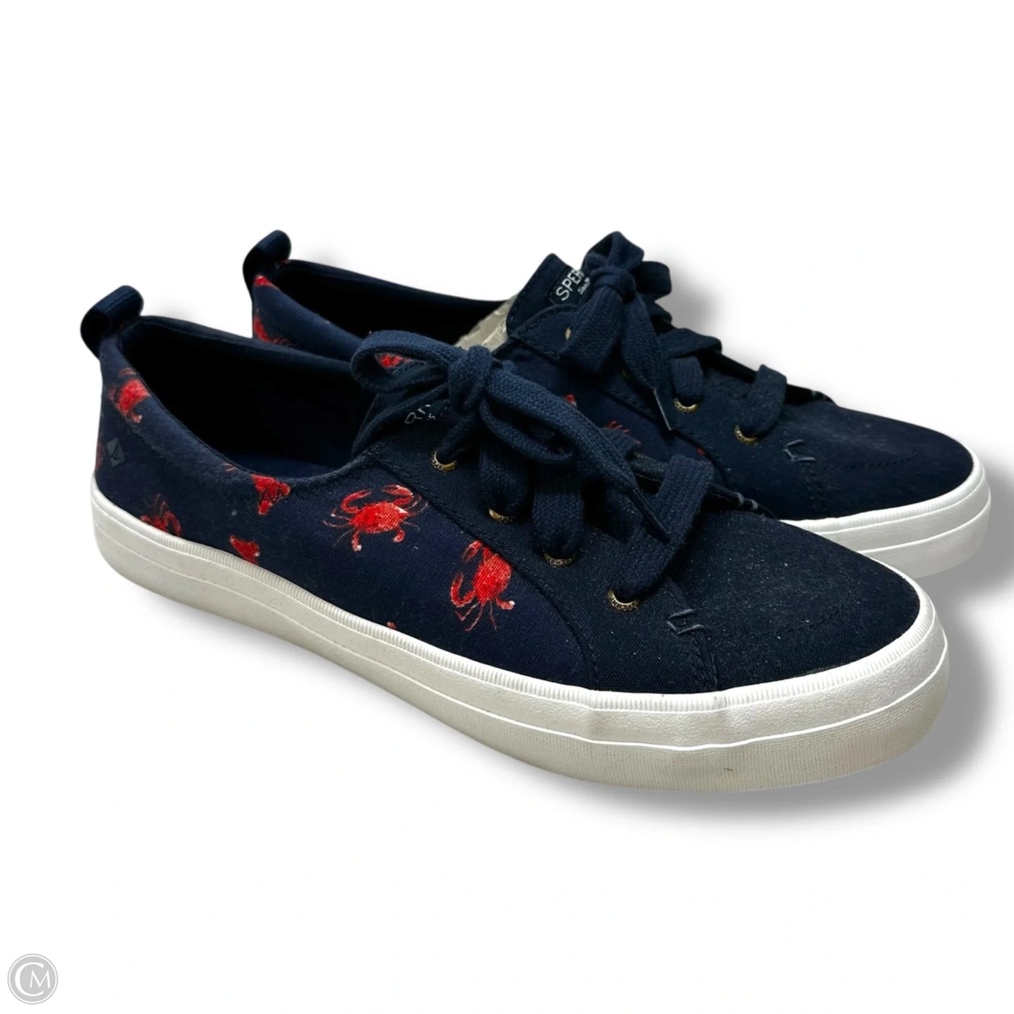 Shoes Sneakers By Sperry In Navy, Size: 10