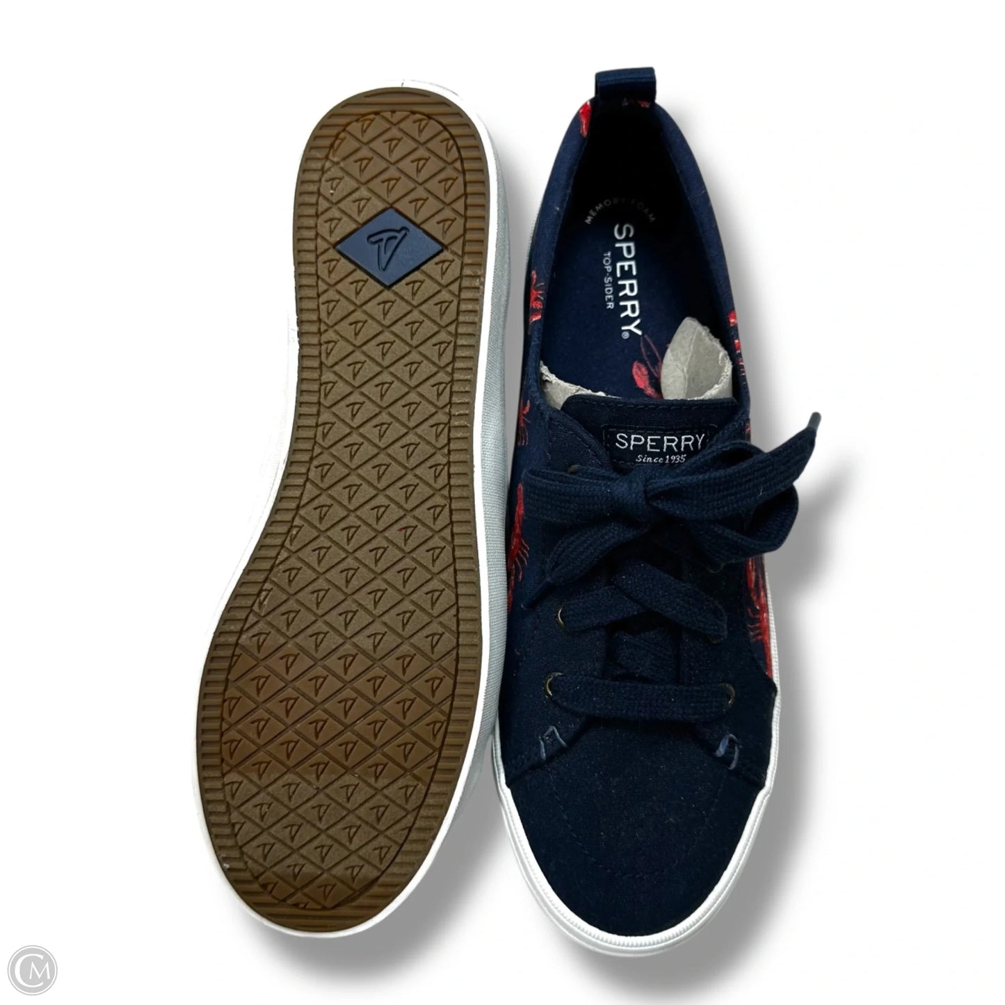 Shoes Sneakers By Sperry In Navy, Size: 10