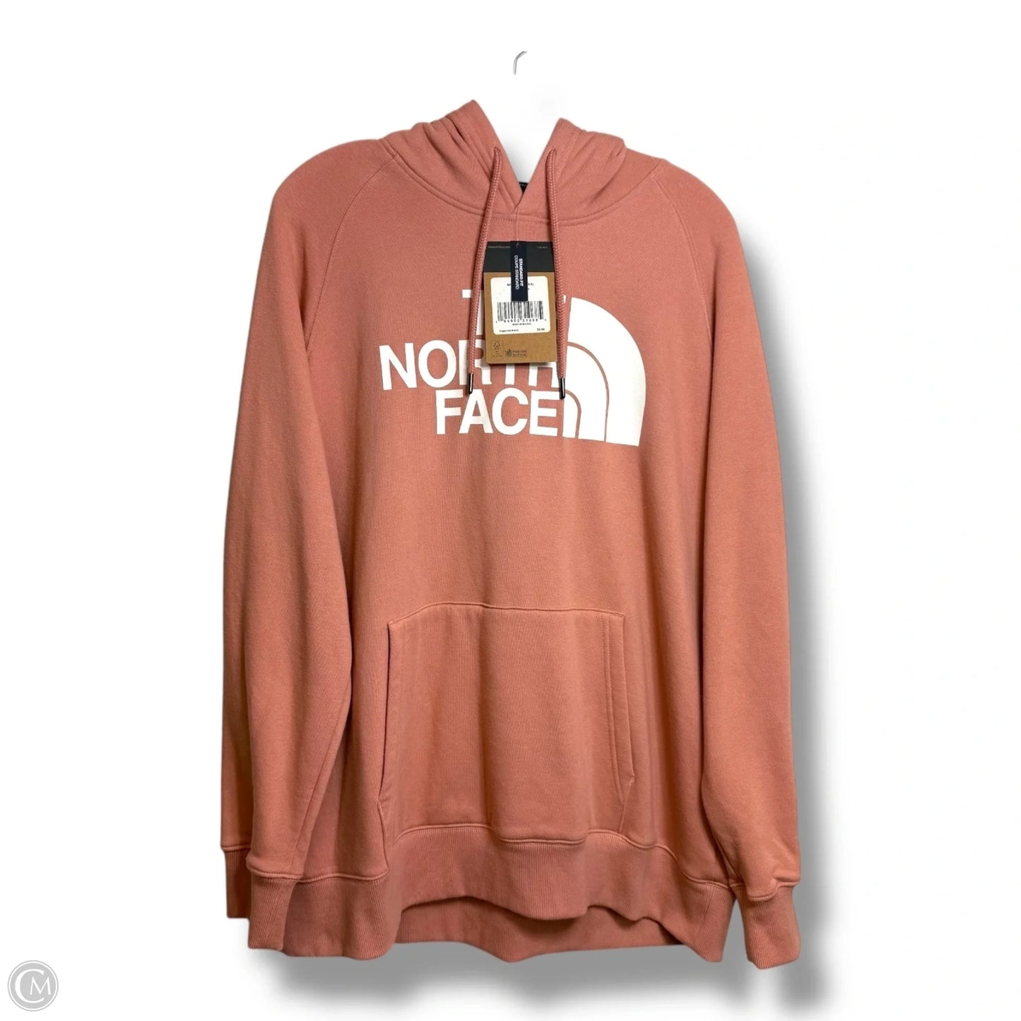 Sweatshirt Hoodie By The North Face In Orange, Size: Xl