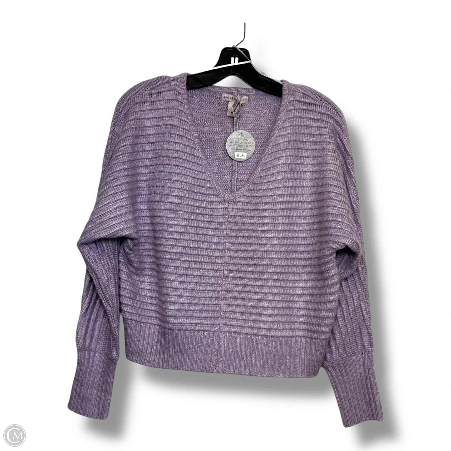 Sweater By Clothes Mentor In Purple, Size: S
