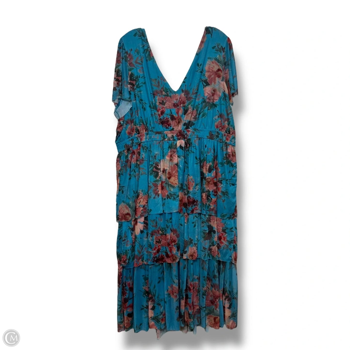 Dress Casual Maxi By Maurices In Blue, Size: 2x
