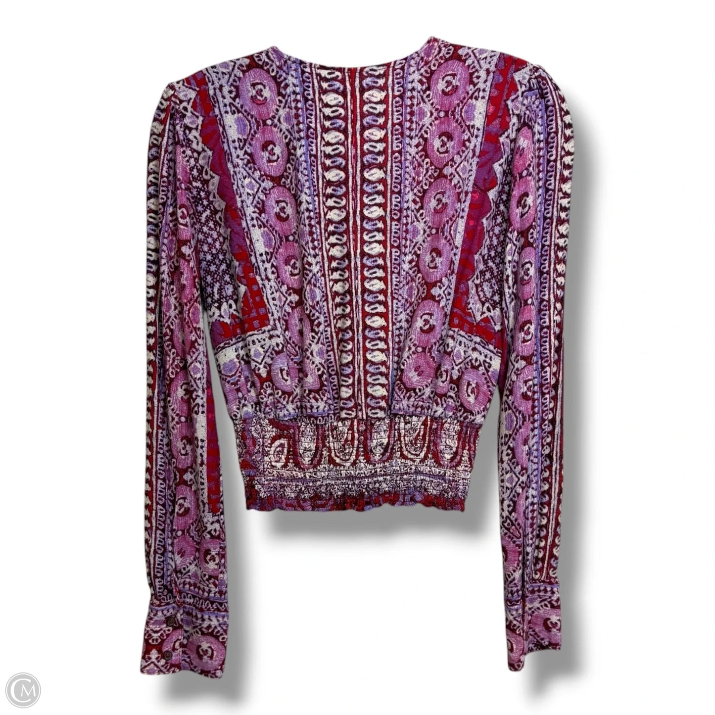 Top Long Sleeve Basic By Free People In Red, Size: S