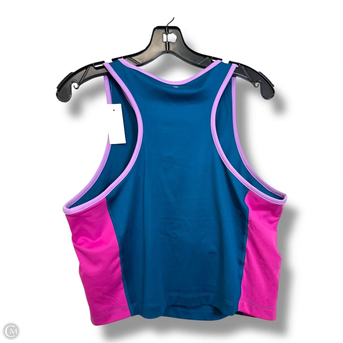 Athletic Tank Top By Lou And Grey In Blue & Pink, Size: Xxl