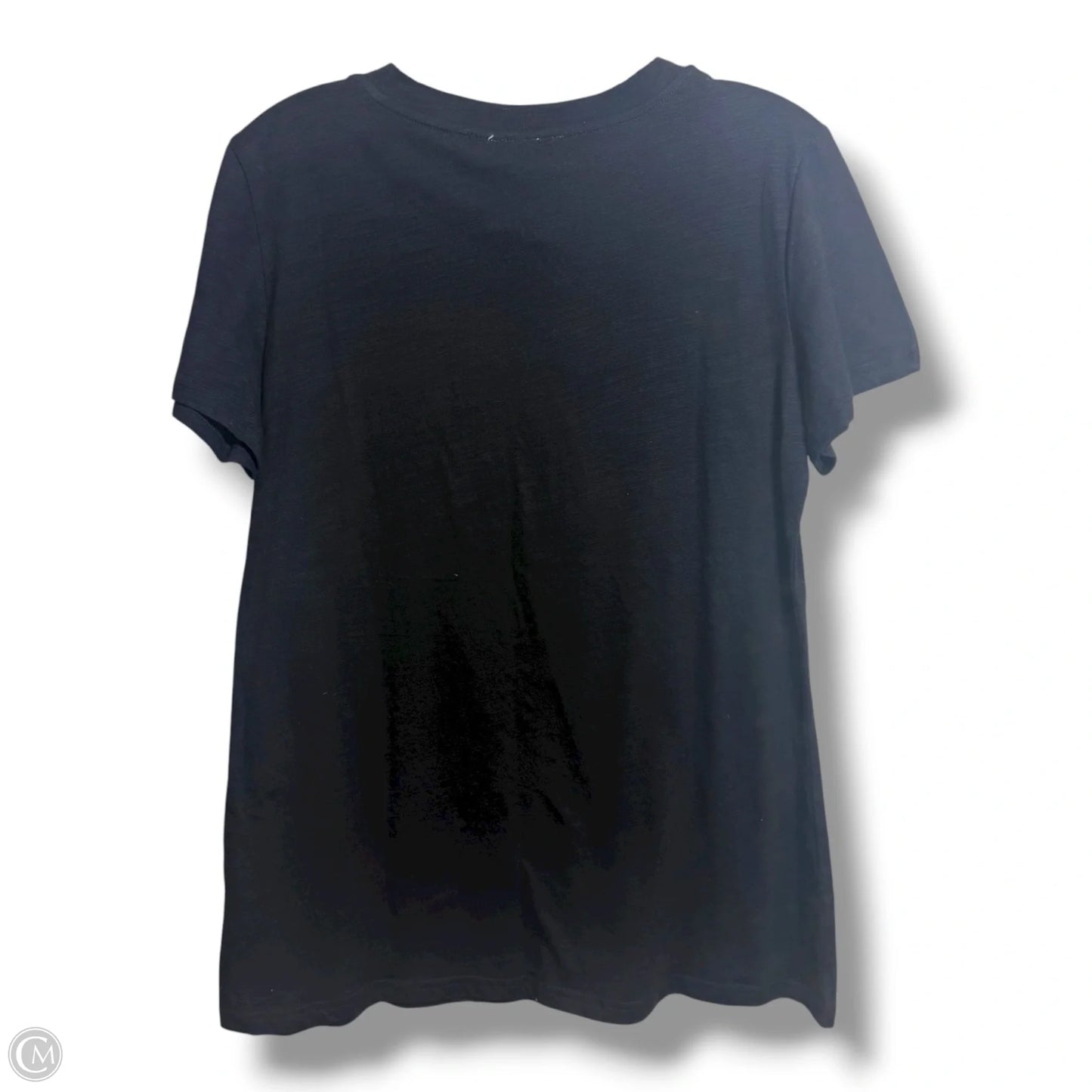 Top Short Sleeve Basic By Clothes Mentor In Black, Size: Xl