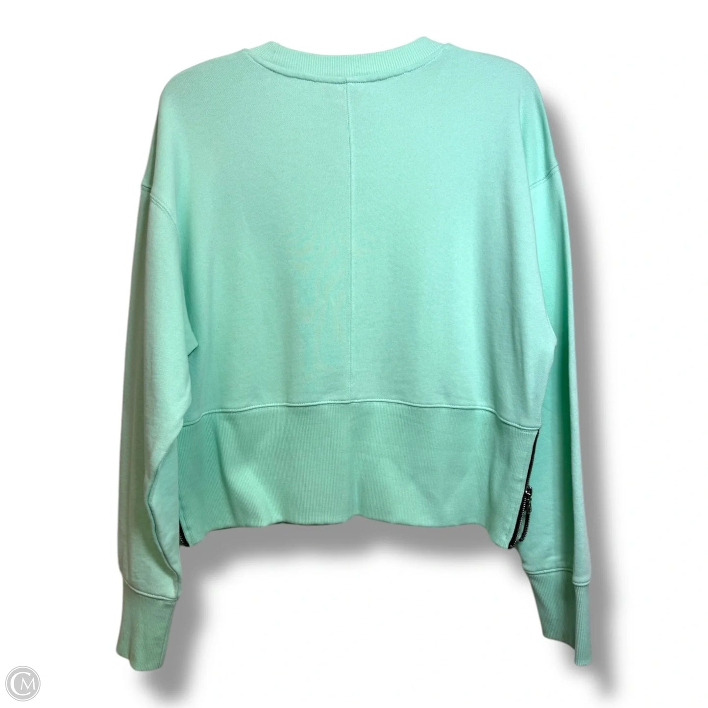 Sweatshirt Crewneck By Dkny In Aqua, Size: Xl