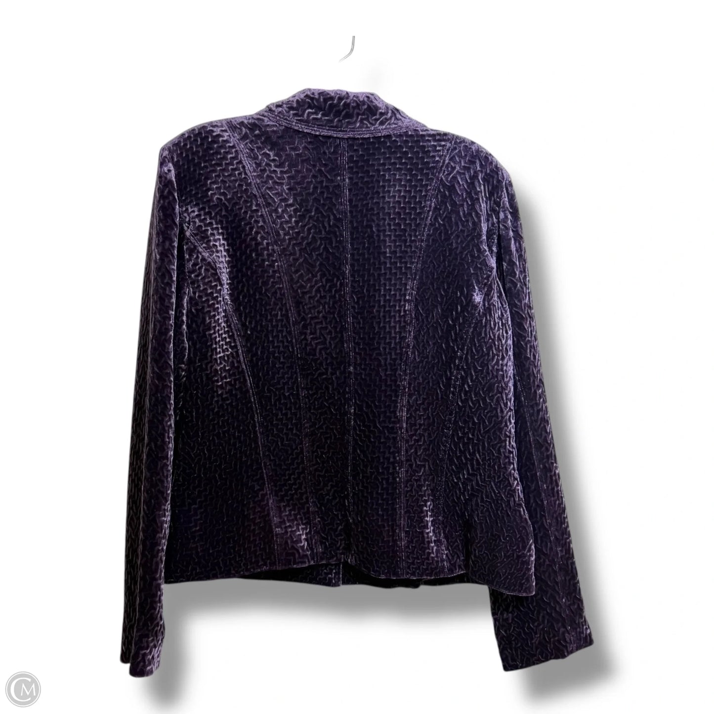 Blazer By Chicos In Purple, Size: M