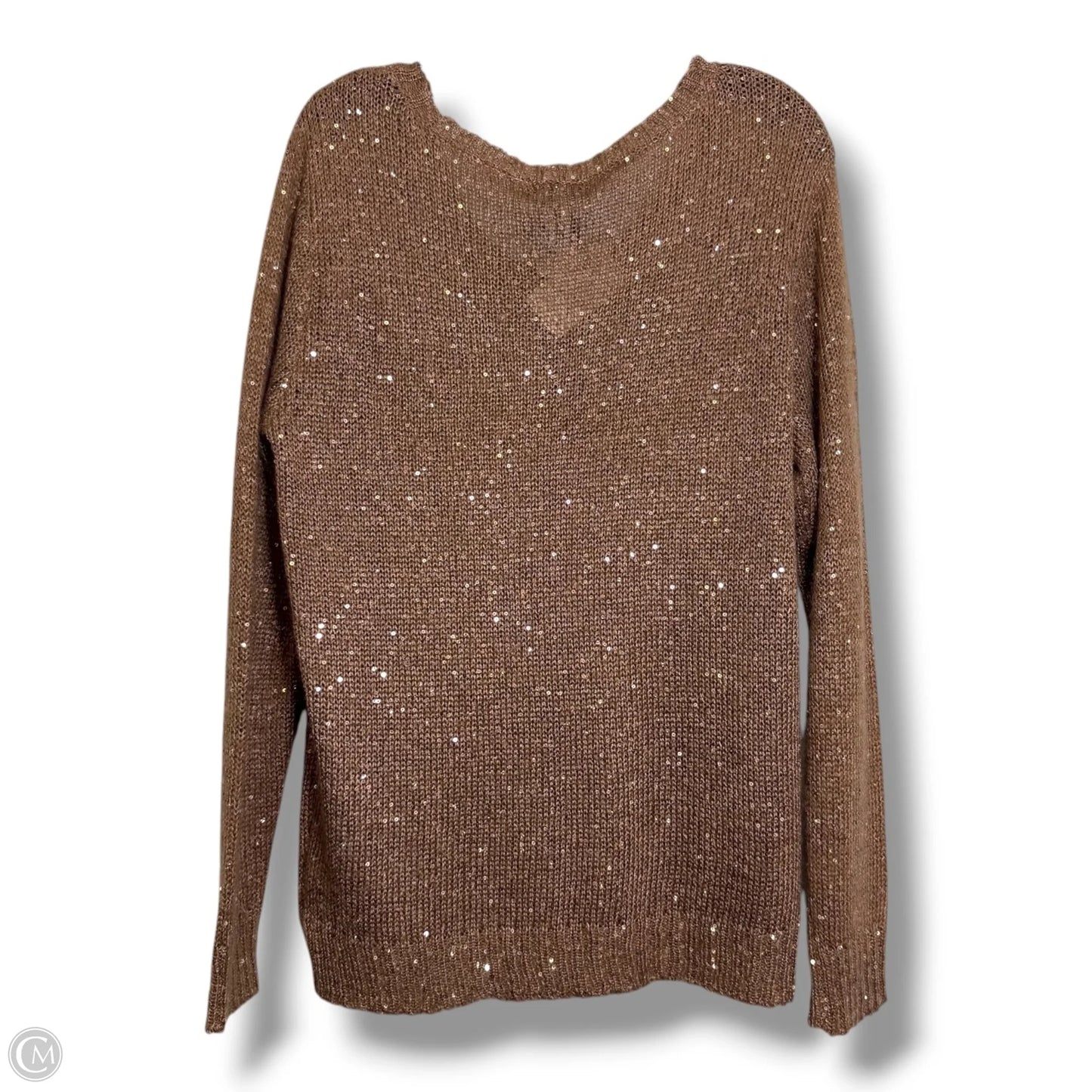 Sweater By Jeans By Buffalo In Copper, Size: L