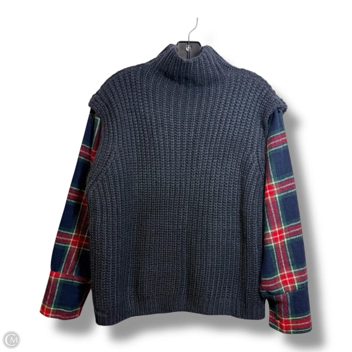 Sweater By Main Strip In Grey, Size: M