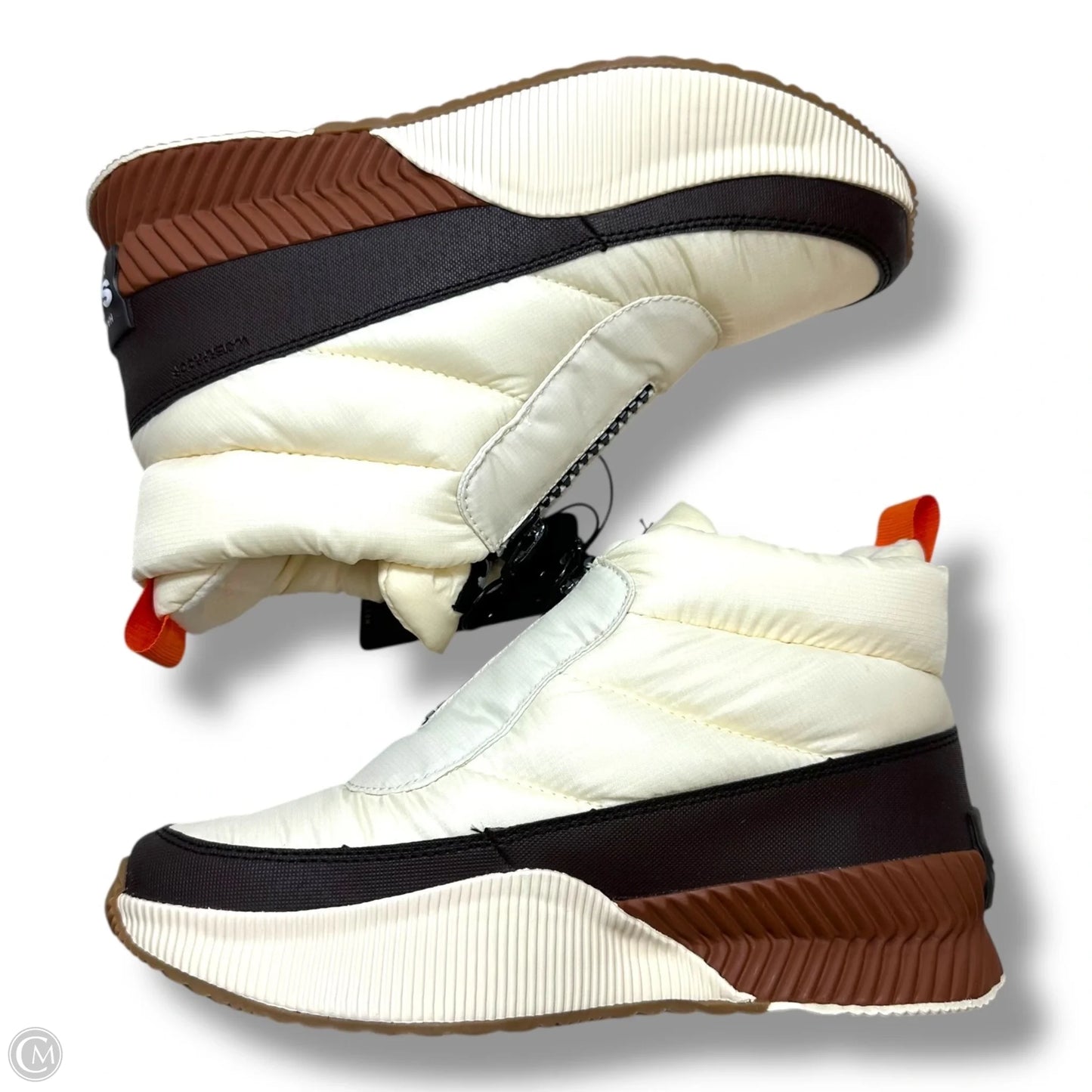 Boots Snow By Sorel In Brown & Cream, Size: 8.5