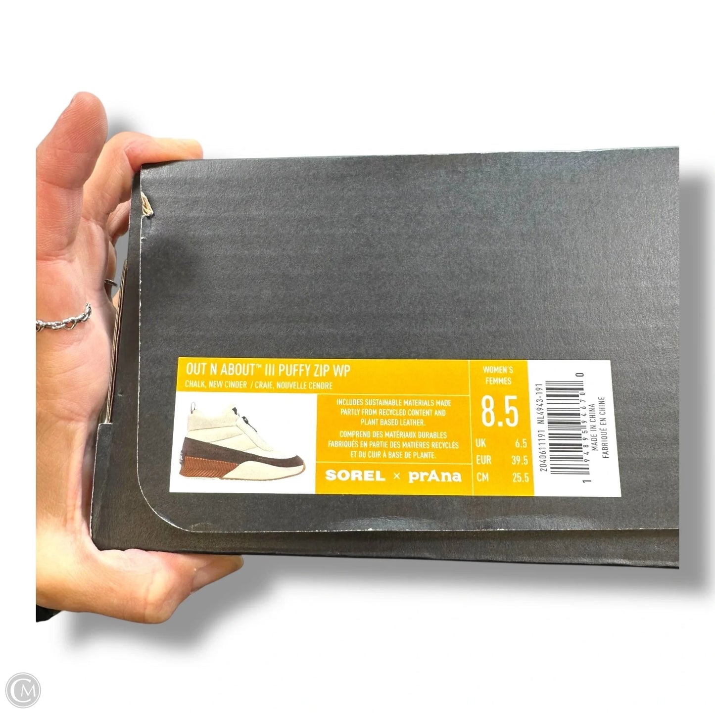 Boots Snow By Sorel In Brown & Cream, Size: 8.5