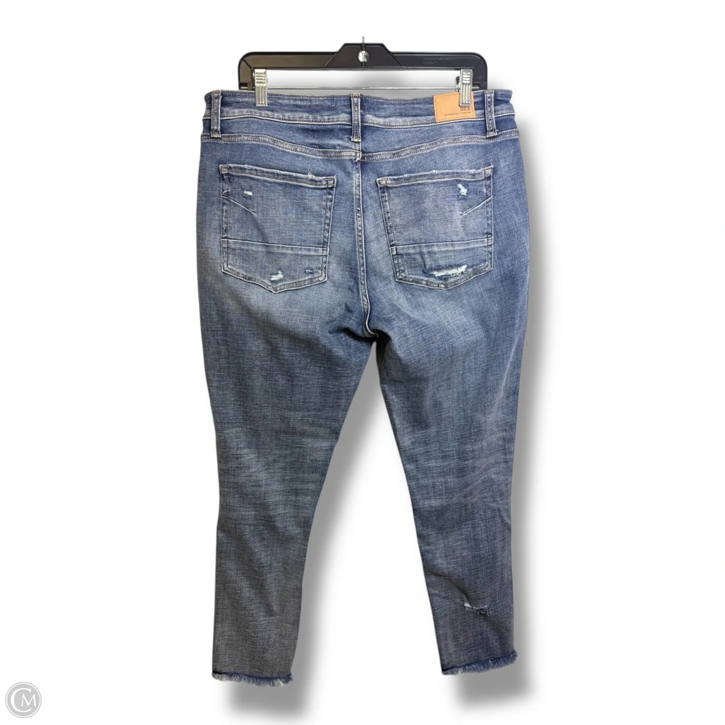Jeans Straight By Bke In Blue Denim, Size: 12