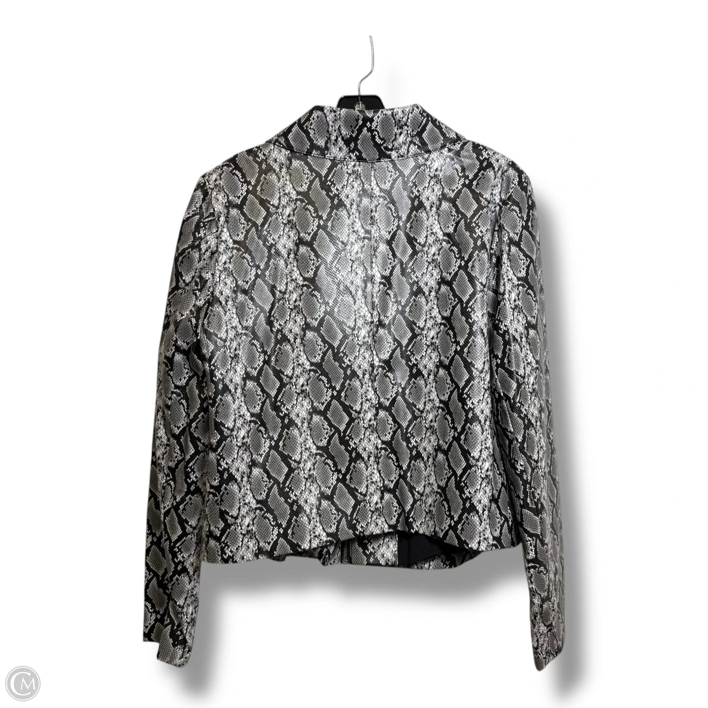 Jacket Other By Halogen In Snakeskin Print, Size: 1x