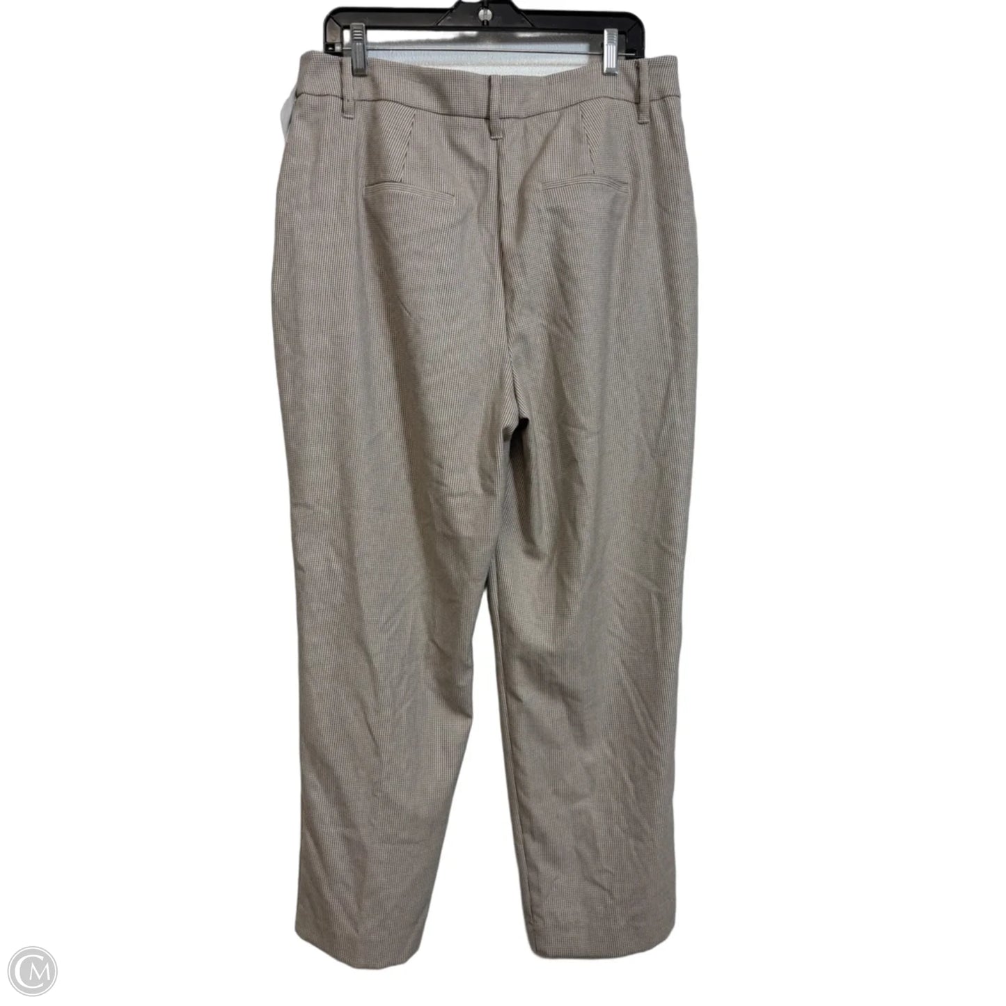 Pants Dress By Nine West In Brown & Cream, Size: 14