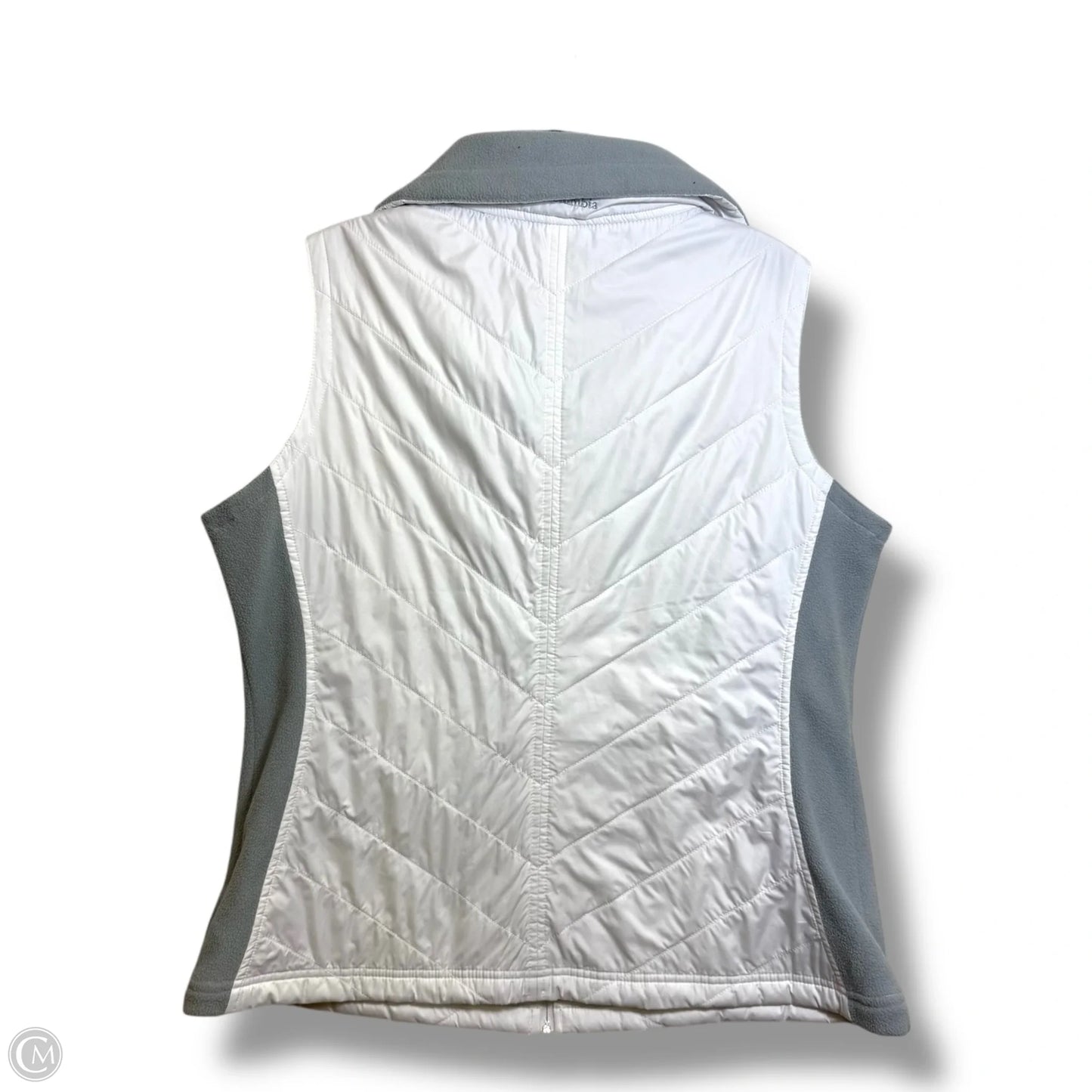 Vest Puffer & Quilted By Columbia In White, Size: Xl