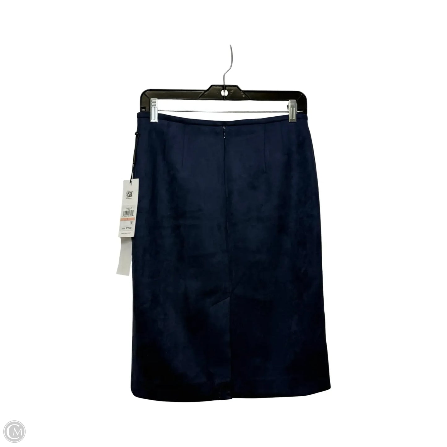 Skirt Mini & Short By Calvin Klein In Navy, Size: 2