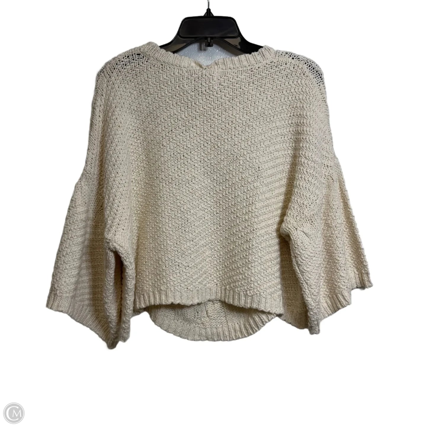 Sweater By Moon River In Cream, Size: Xs